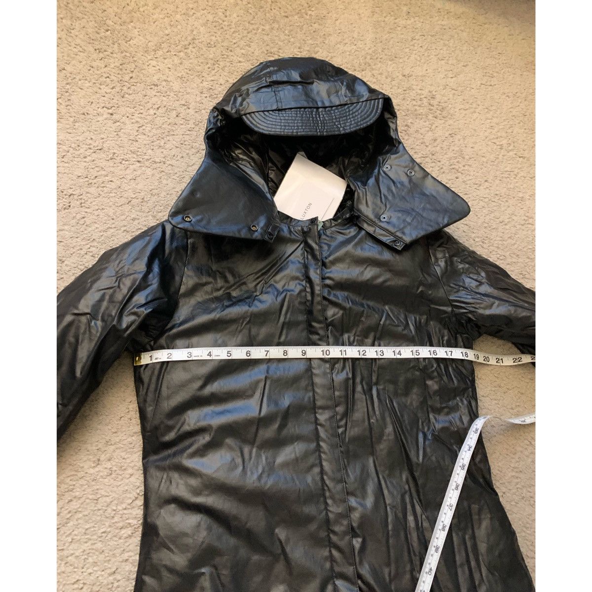 Other LUXTON BLACK SHINNY PADDED COAT Size S / US 4 / IT 40 - 12 Thumbnail