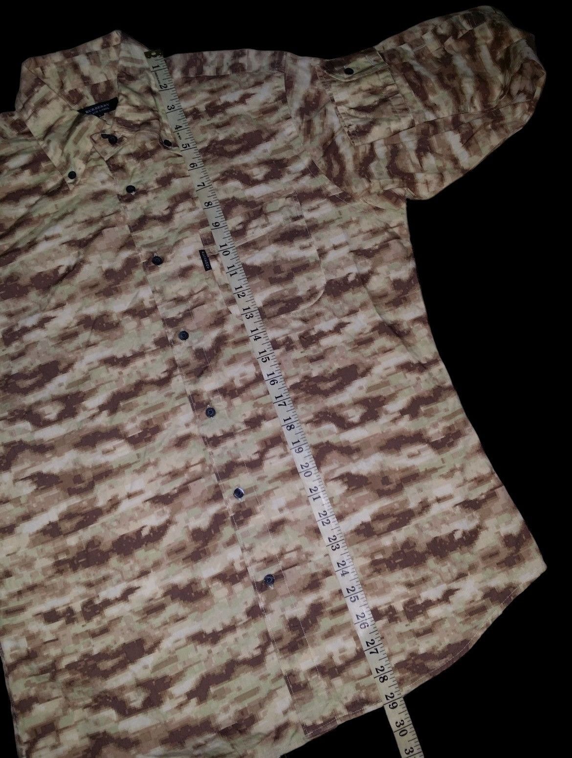 Burberry AUTHENTIC BURBERRY BLACK LABEL CAMO LONG SLEEVE SHIRT Size US L / EU 52-54 / 3 - 9 Thumbnail