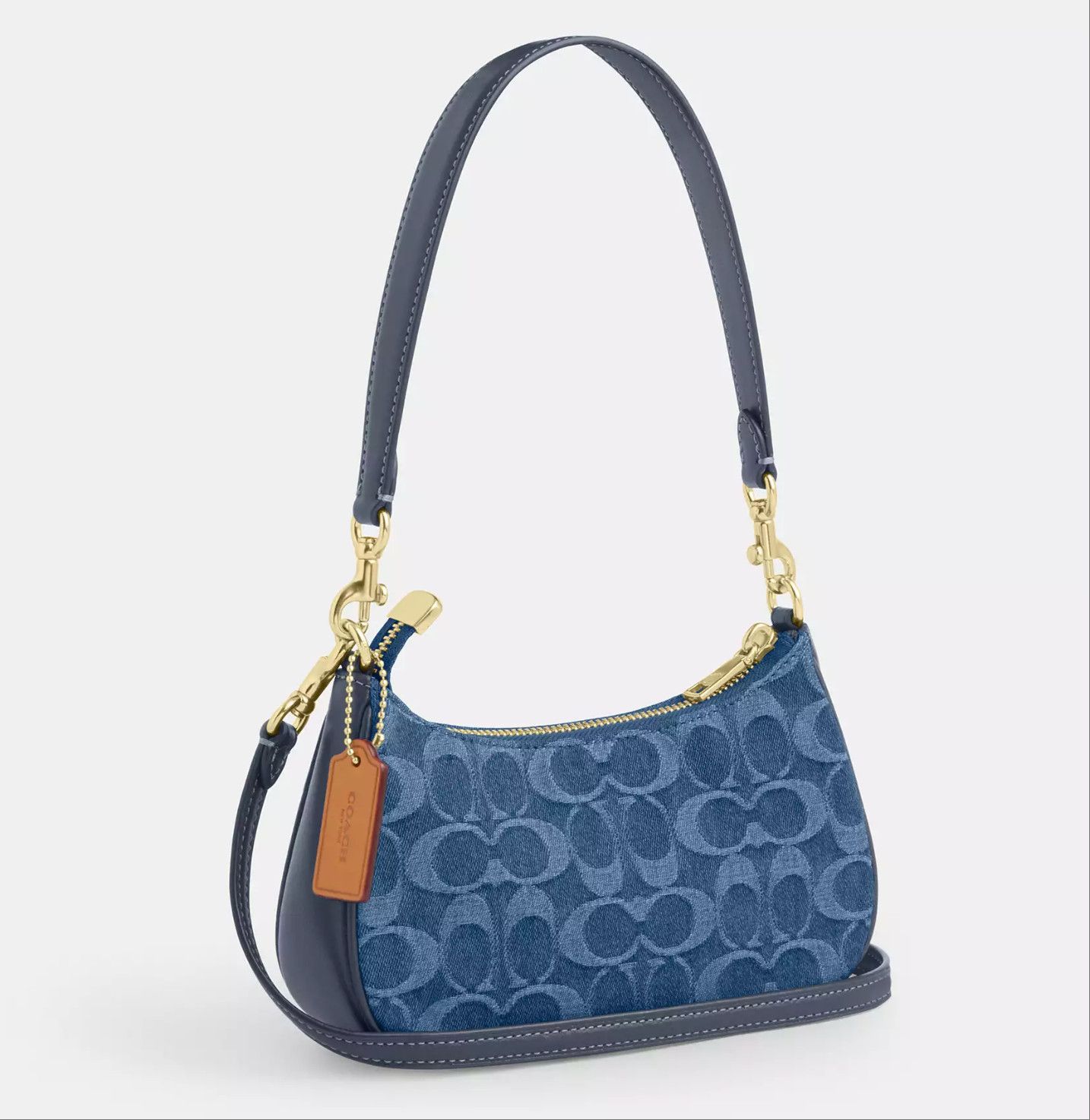 Coach Teri Mini Crossbody Bag In Signature Denim CDQ25 Size ONE SIZE - 13 Thumbnail