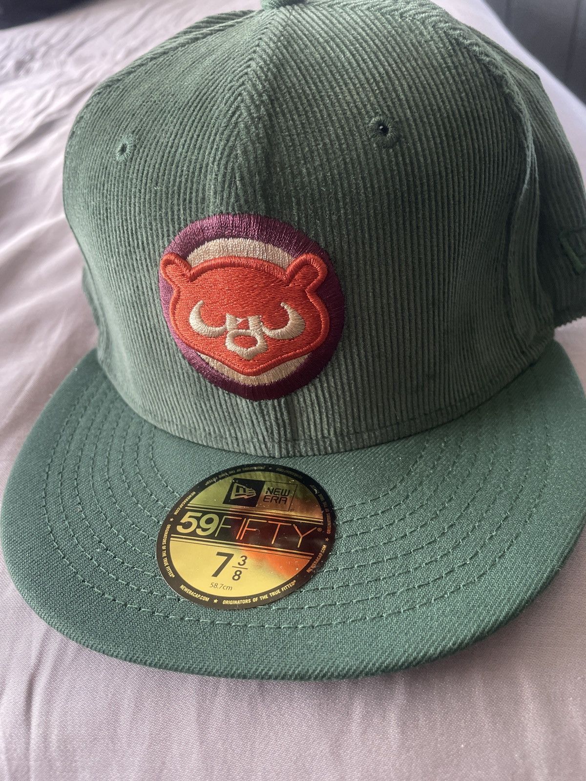 New Era Chicago Cubs 7 3/8 Fitted Hat Size ONE SIZE - 1 Thumbnail