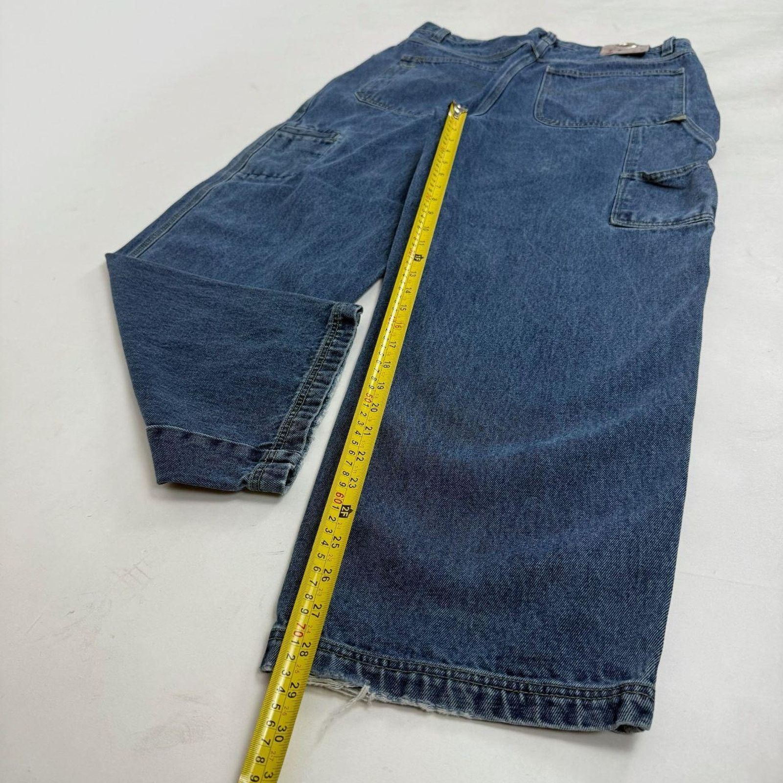 Ecko Unltd. × JNCO × Vintage Vintage y2k archive baggy wide leg cargo baggy wide leg jean Size US 36 / EU 52 - 3 Thumbnail