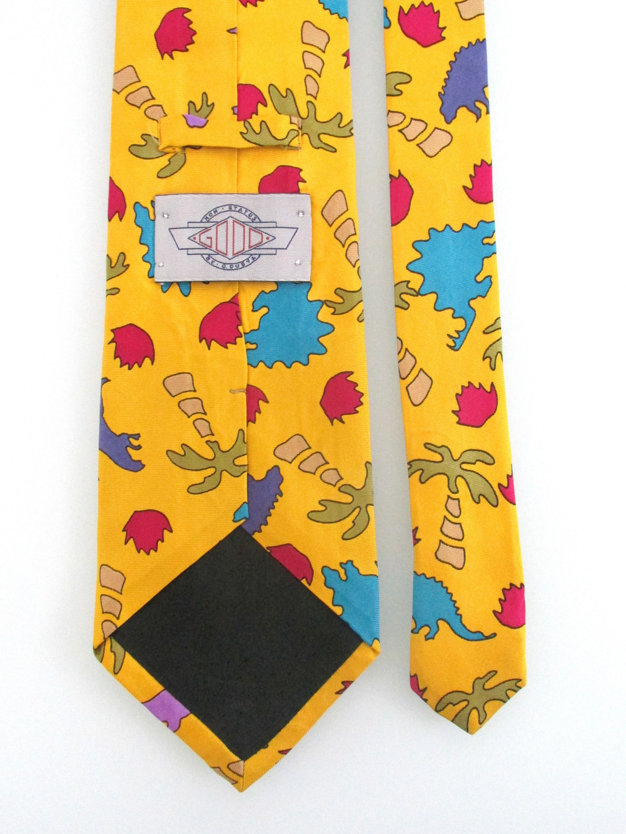 Other Dinosaur Men's Silk Tie Size ONE SIZE - 4 Thumbnail