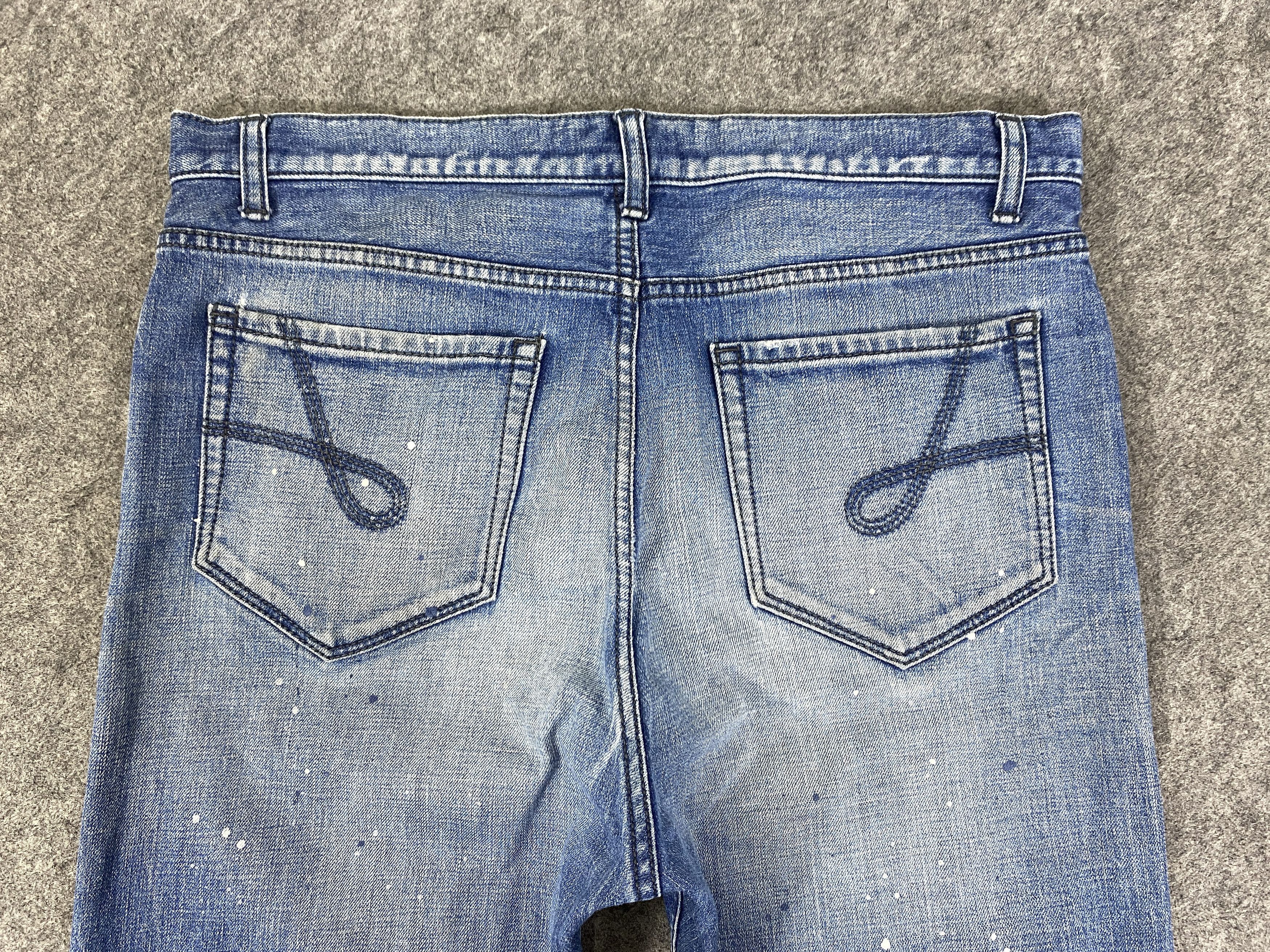 Japanese Brand Redline Faded Blue Joseph Homme Jeans 34x32 - JN3245 Size US 34 / EU 50 - 4 Thumbnail