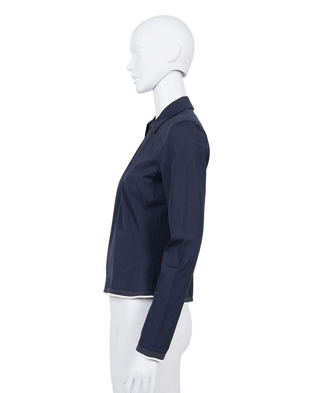 Miu Miu Miu Miu S/S2000 Nylon Zipped Top Size M / US 6-8 / IT 42-44 - 3 Thumbnail