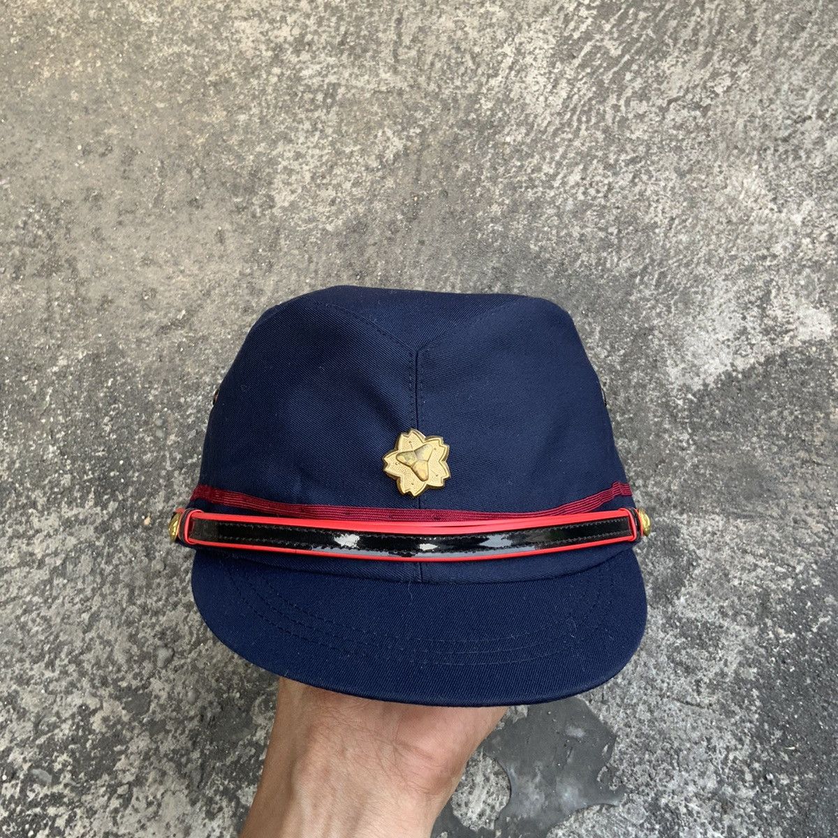 Japanese Brand × Police × Vintage Vintage japanese police hat 