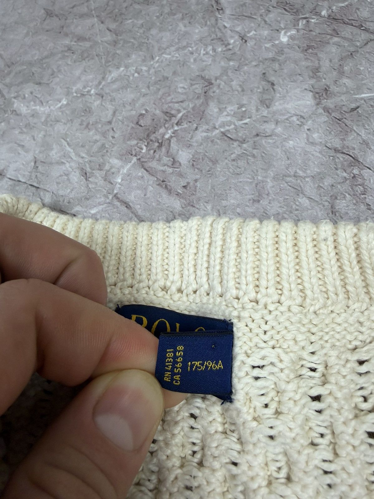 Polo Ralph Lauren Polo Ralph Lauren Heavyweight Cable Knit Cotton Sweater Size US M / EU 48-50 / 2 - 5 Thumbnail