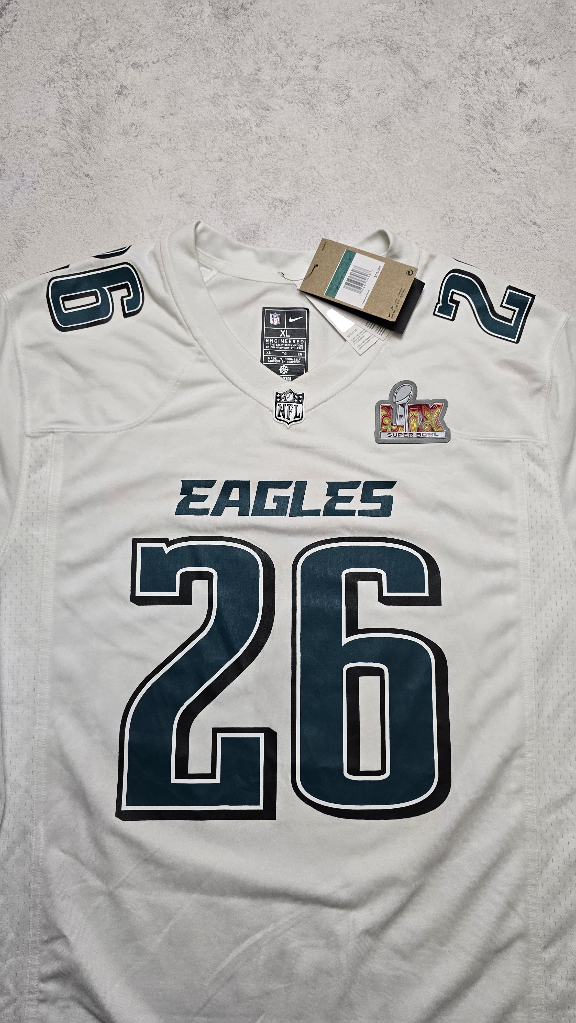 Nike Barkley Philadelphia Eagles Super Bowl LIX Fashion Jersey Size US XL / EU 56 / 4 - 12 Thumbnail