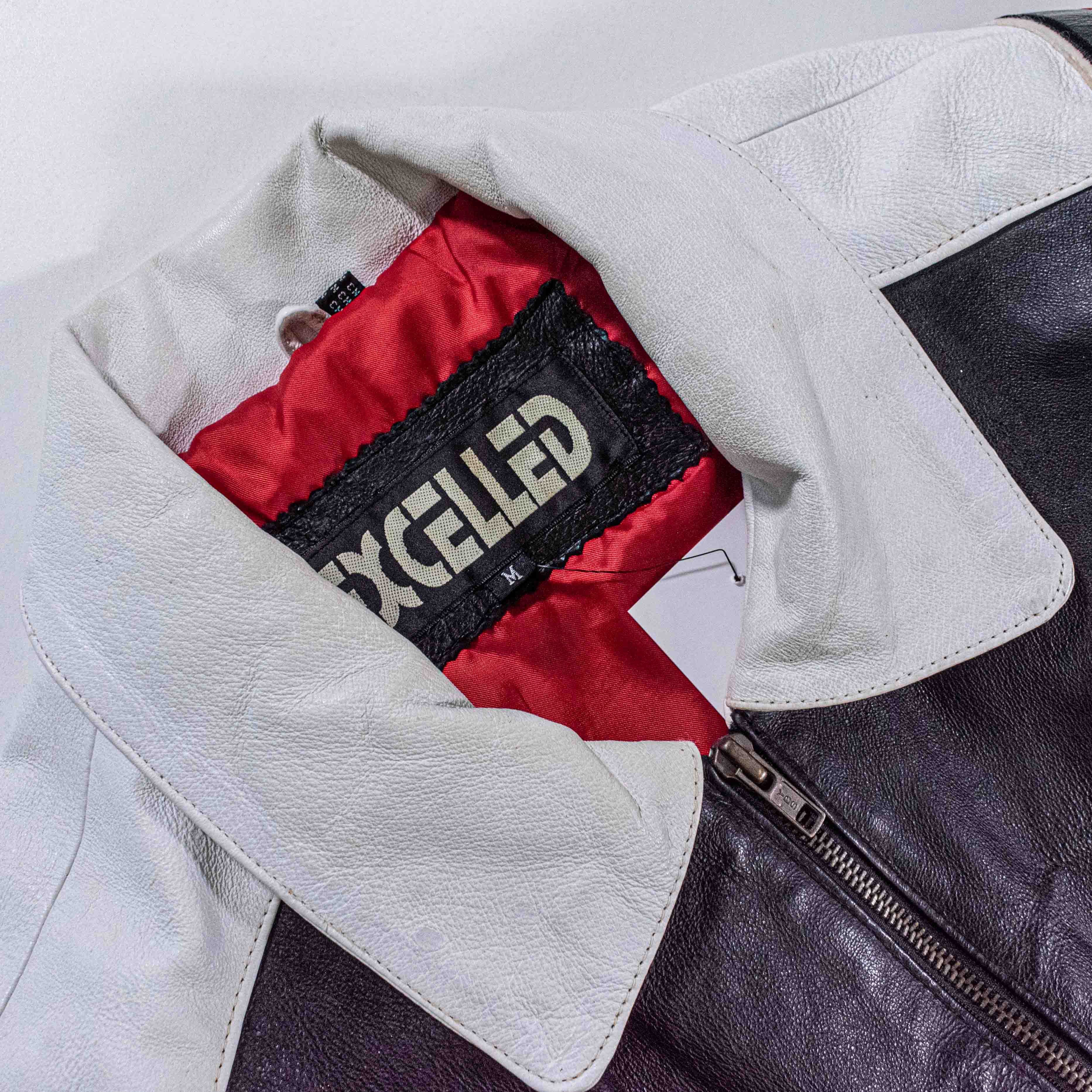 Excelled Excelled Germany Leather Bomber Jacket 90s World Cup Size US M / EU 48-50 / 2 - 9 Thumbnail