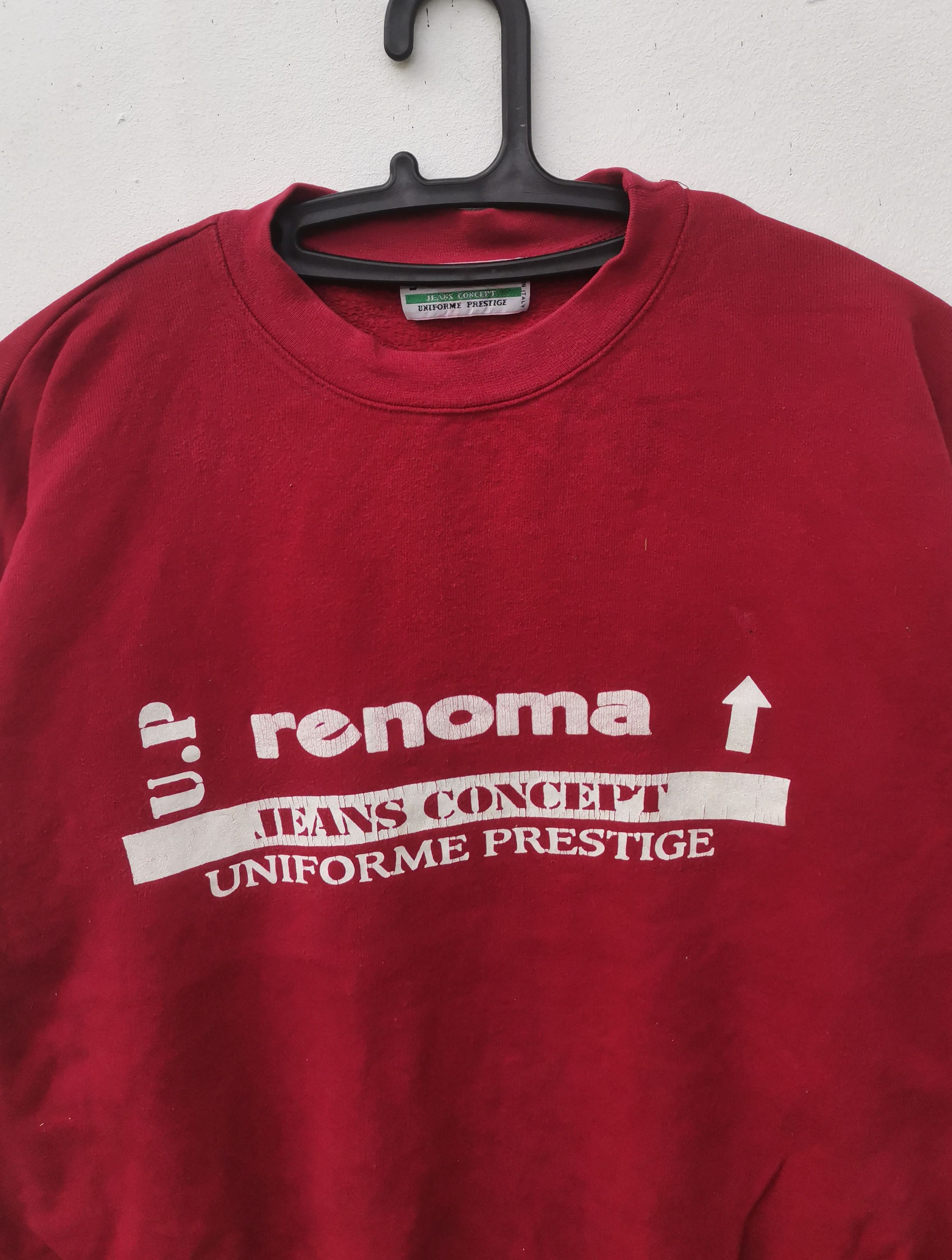 Renoma × Vintage Rare vintage UP RENOMA sweatshirt Size US L / EU 52-54 / 3 - 2 Thumbnail