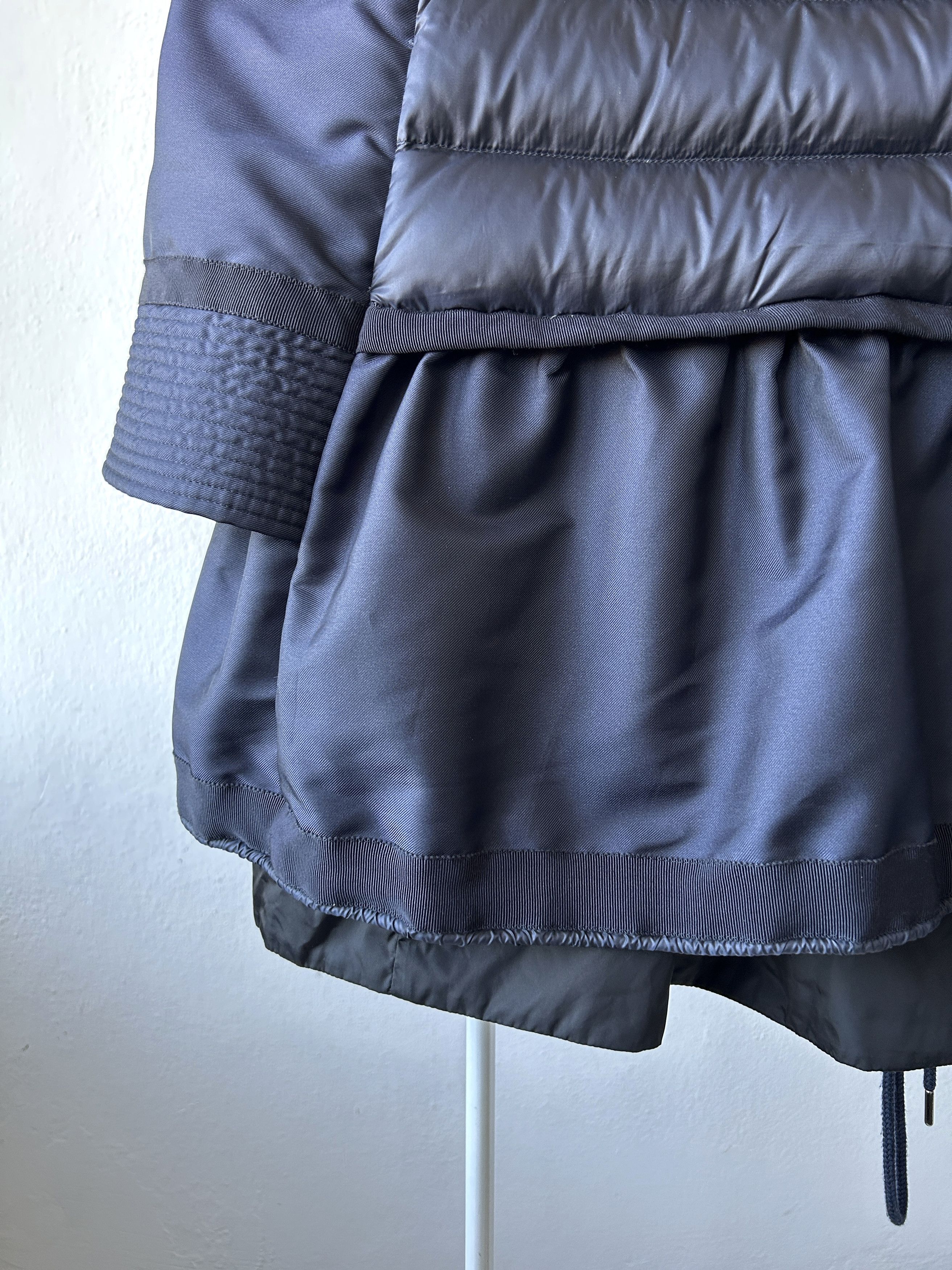 Moncler AW2017 moncler Sophie giubbotto puffer hooded poncho Size L / US 10 / IT 46 - 11 Thumbnail