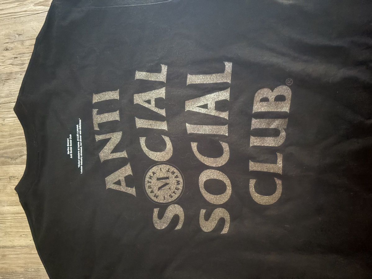 Anti Social Social Club Anti social social club x Martha Stewart lobster black tee Size US L / EU 52-54 / 3 - 3 Thumbnail