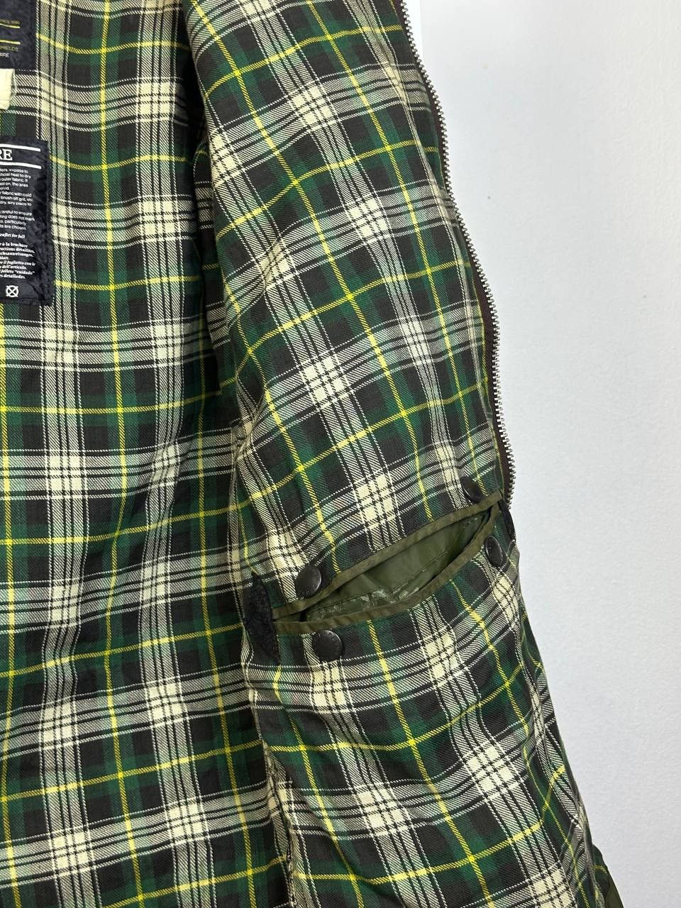 Barbour × Vintage DISTRESS A200 BARBOUR Waxed Border Coat Jacket (PIT 22) Size US S / EU 44-46 / 1 - 13 Thumbnail