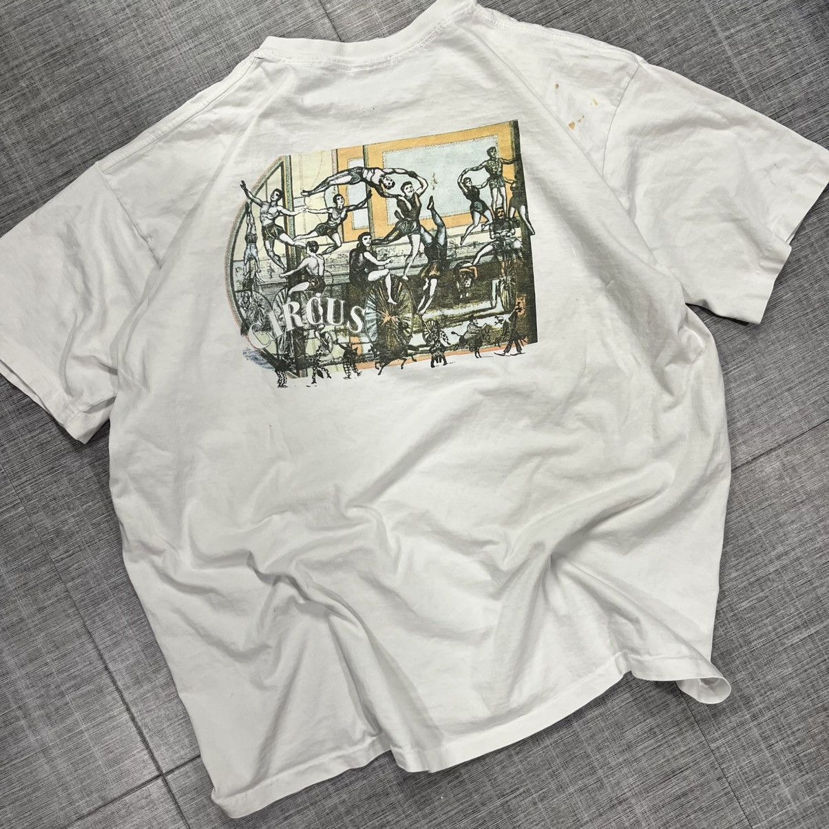 Banana Republic × Vintage VTG 90s Bananna Republic Circus Tee Size US L / EU 52-54 / 3 - 4 Thumbnail