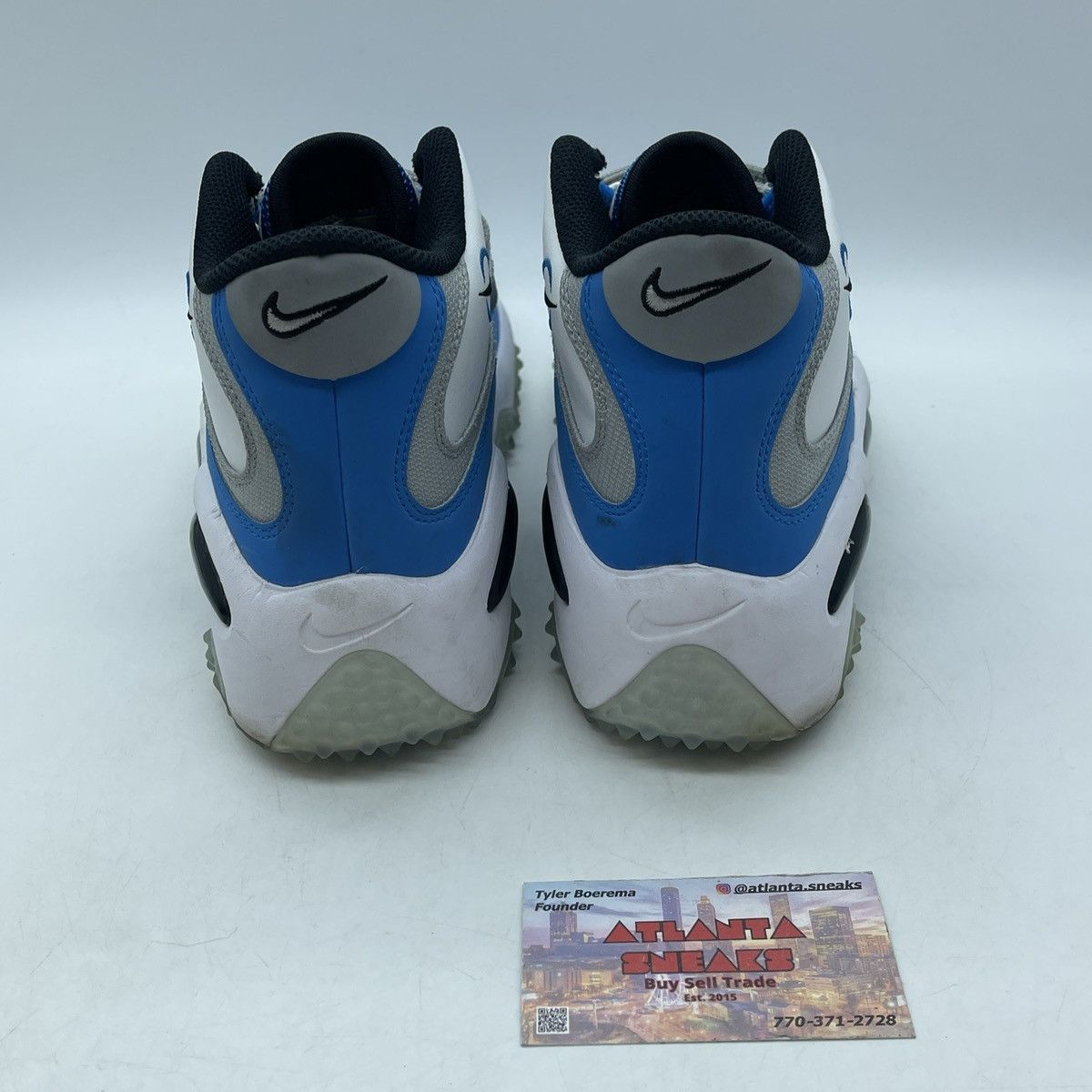 Nike Air zoom turf white photo blue Size US 11 / EU 44 - 3 Thumbnail