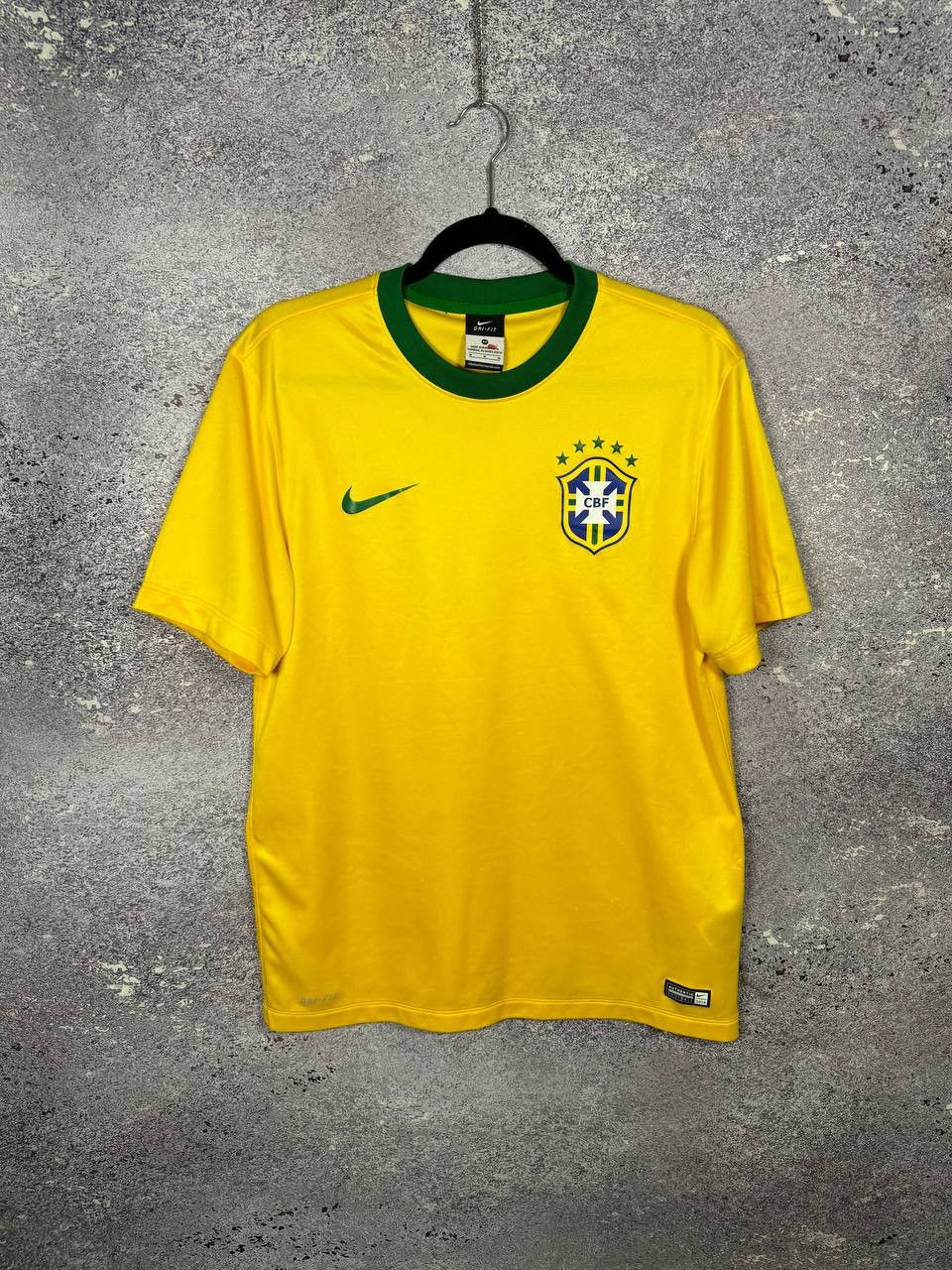 Nike Brazil National Team 2014 Nike Soccer Jersey Medium Size US M / EU 48-50 / 2 - 1 Thumbnail
