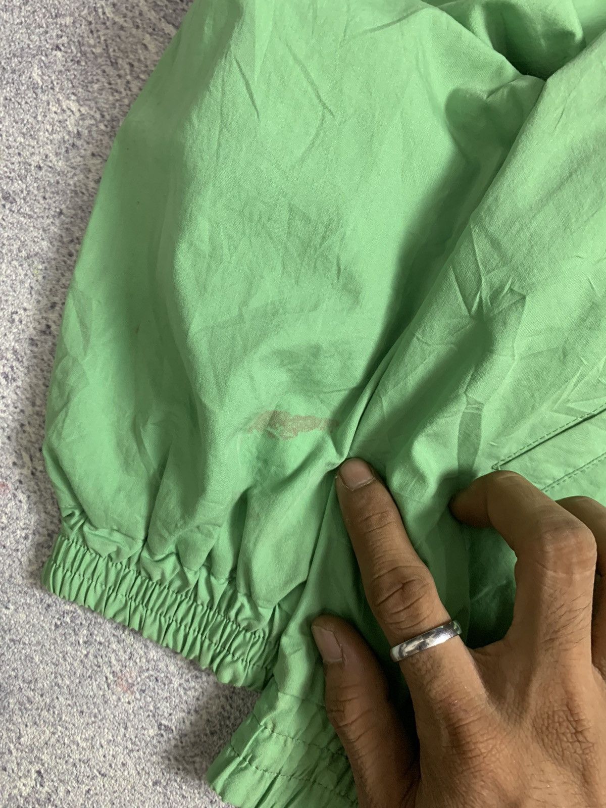 Cerruti 1881 × Designer × Vintage Rare Sea Green 'Cerruti 1881' Flight Jacket Size US M / EU 48-50 / 2 - 5 Thumbnail