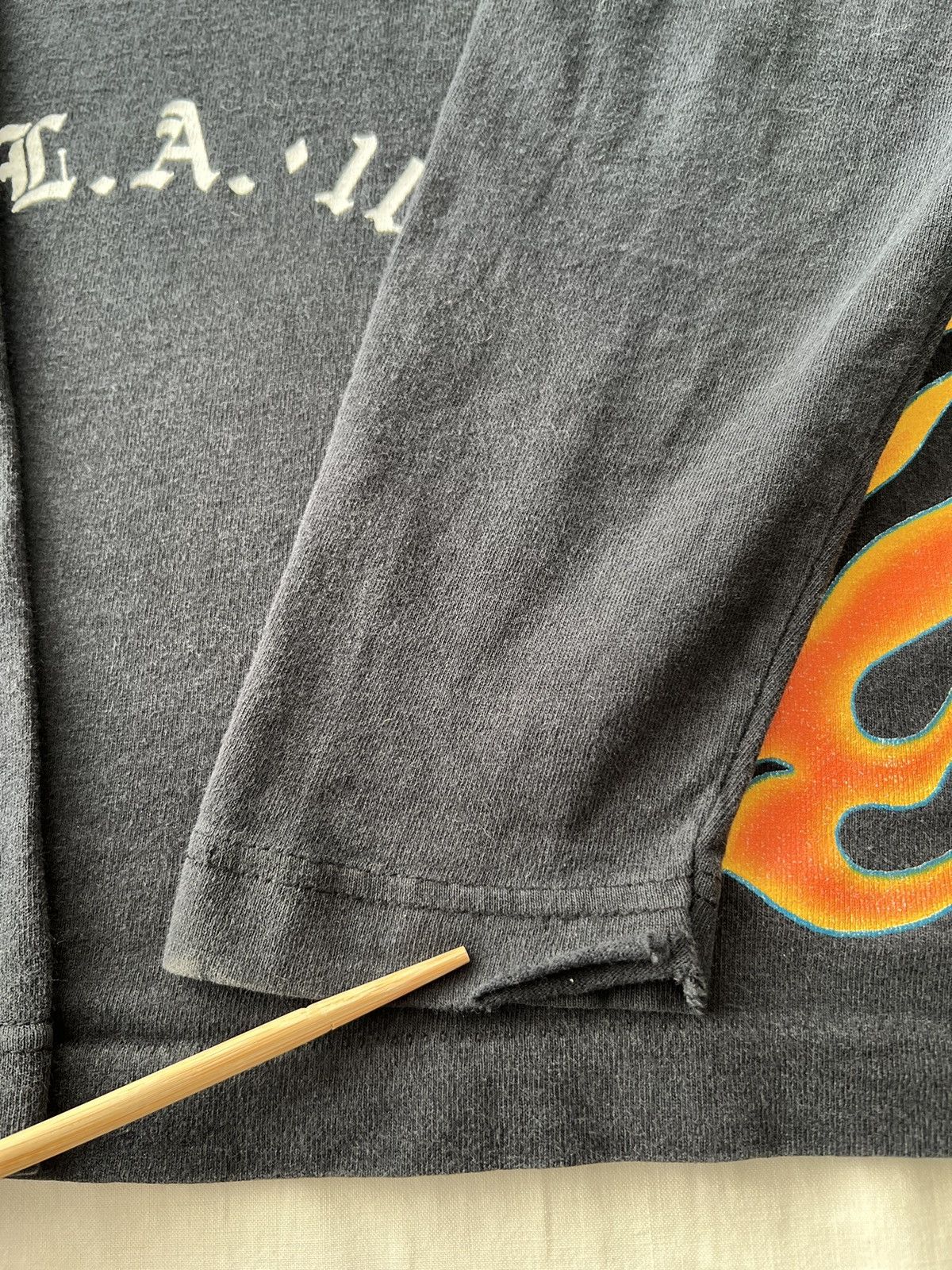 Band Tees Vintage 1996 Metallica San Francisco 15 Years Flame Long Size US L / EU 52-54 / 3 - 12 Thumbnail