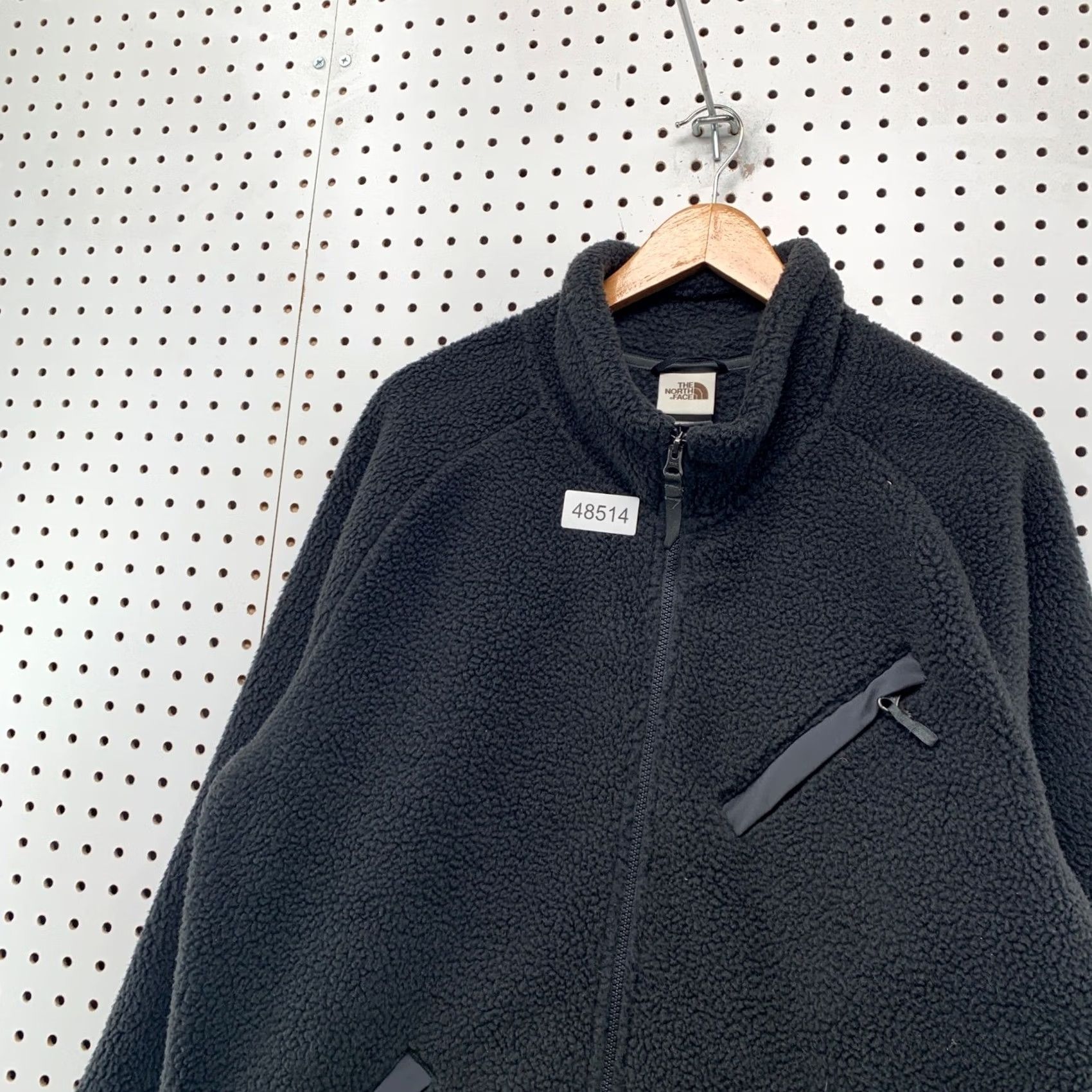 The North Face The North Face Fleece Jacket Mens Large Grey Full Zip Sherpa Deep Pile Size US L / EU 52-54 / 3 - 7 Thumbnail