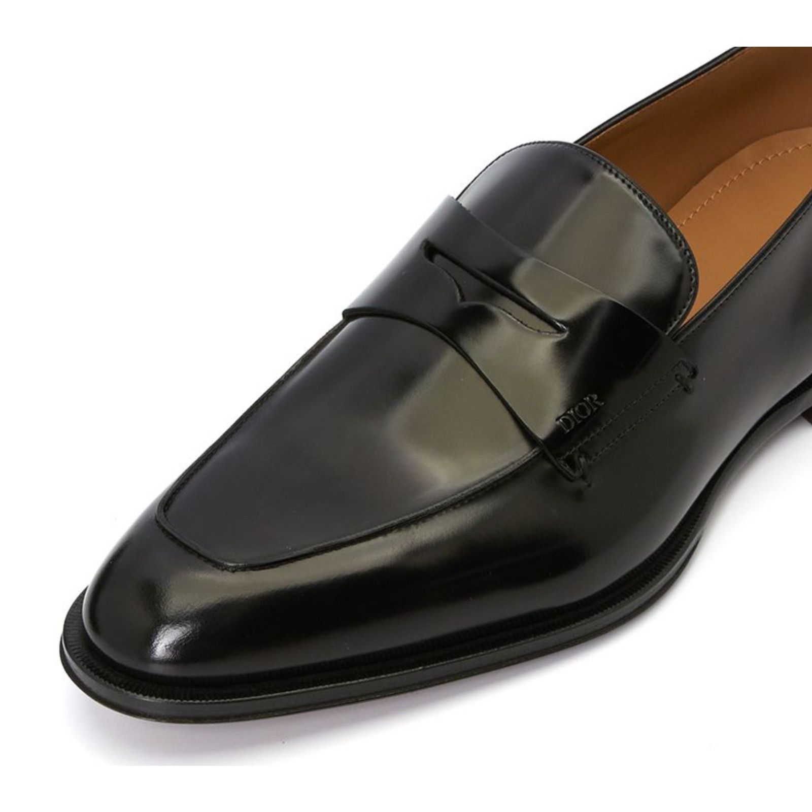 Dior Dior Loafer Calfskin Leather Flat Slip On Dress Shoes 45 12 Size US 12 / EU 45 - 4 Thumbnail