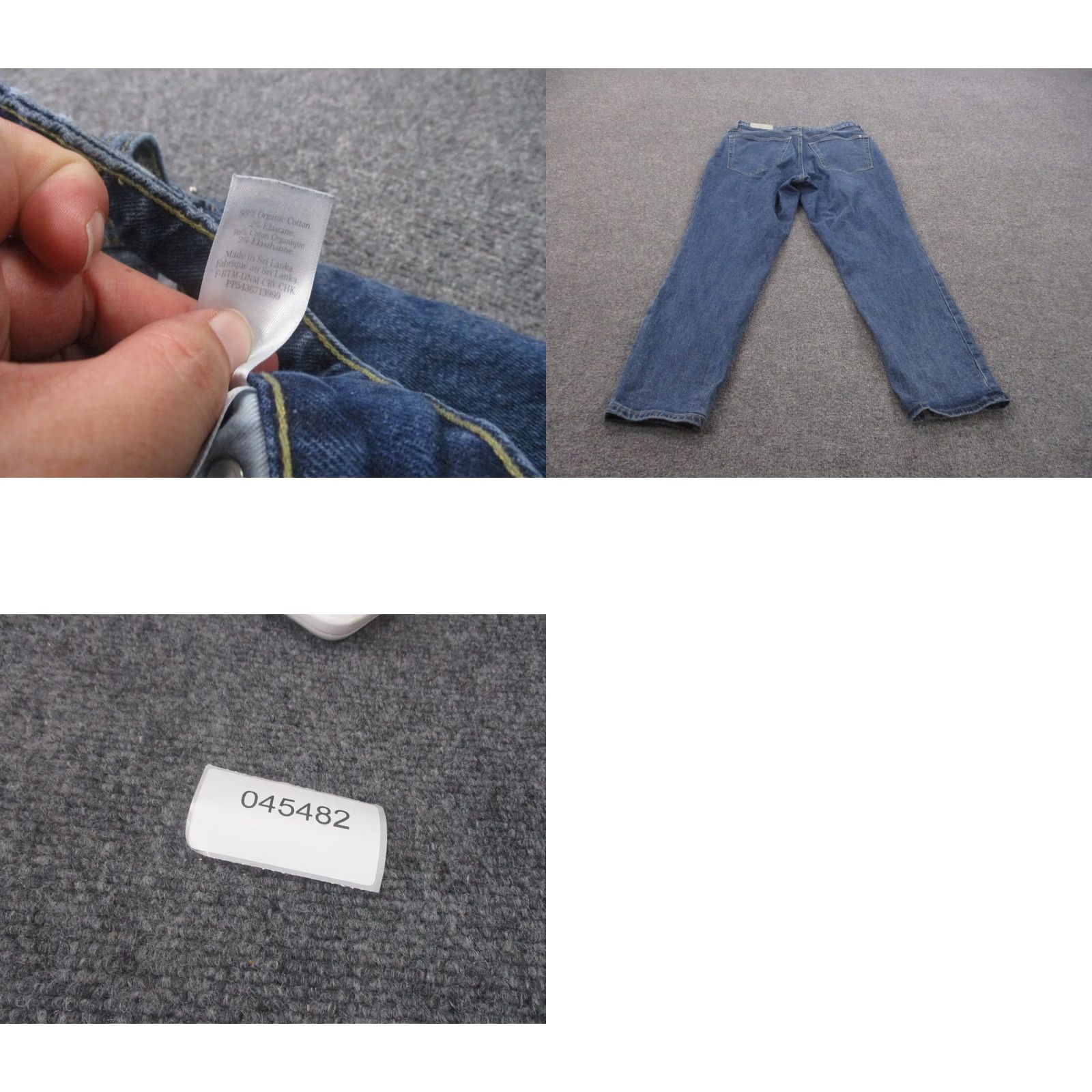 Everlane Everlane Jeans Womens 30 Blue Denim Curvy Cheeky Country Classic Casual Stretch Size 30" / US 8 / IT 44 - 8 Thumbnail