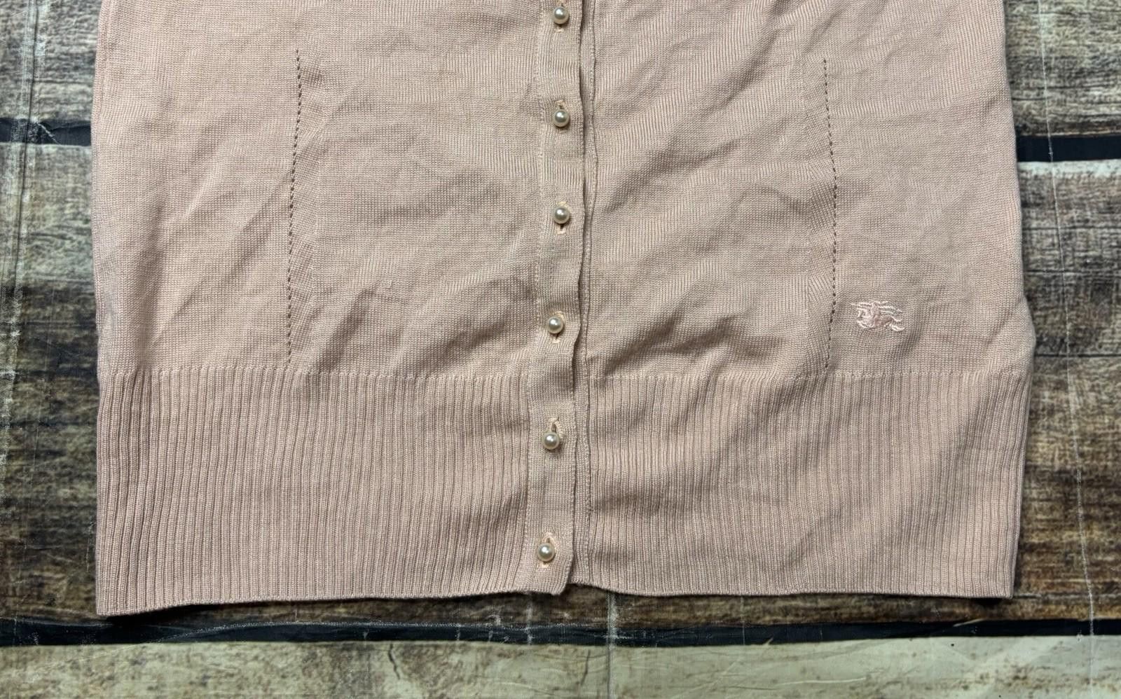 Other Burberry London Sweater Womens 40 Small Merino Wool Pearl Size S / US 4 / IT 40 - 6 Thumbnail