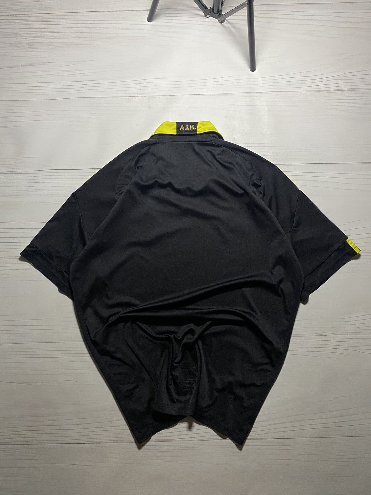 Adidas × Vintage Adidas AIK Stockholm 2010/11 Home Football Shirt Soccer Size US XXL / EU 58 / 5 - 2 Thumbnail
