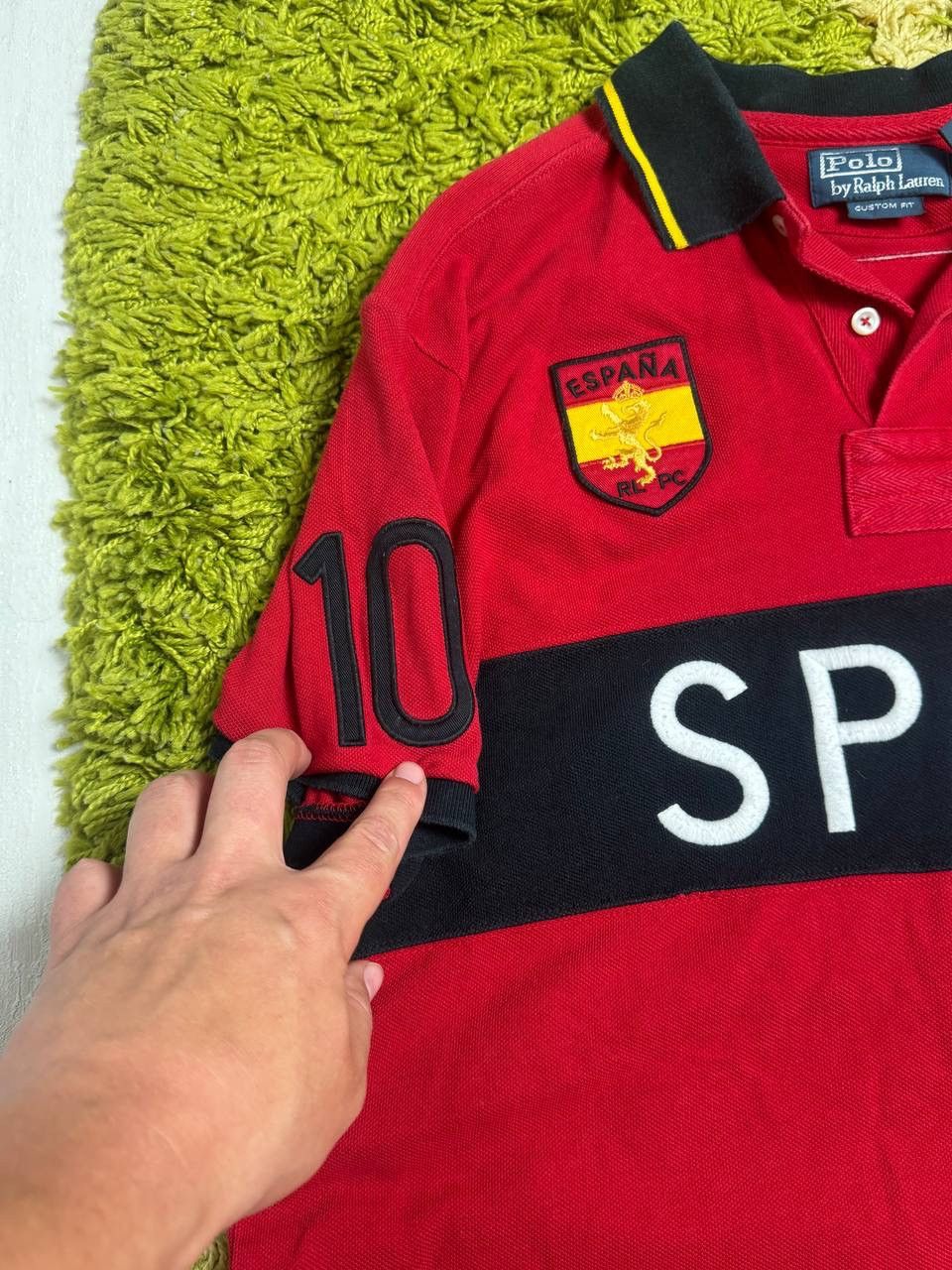 Polo Ralph Lauren Polo Ralph Lauren Spain Rugby Shirt Size US L / EU 52-54 / 3 - 3 Thumbnail