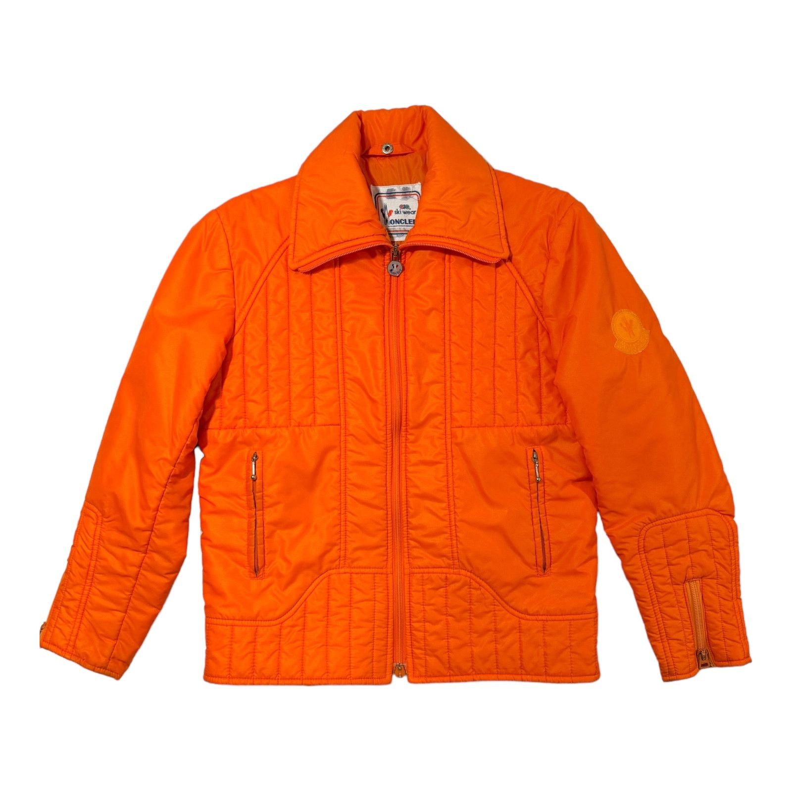 Moncler 🔴 Moncler Light Ski Jacket - Orange 2 M Size US M / EU 48-50 / 2 - 1 Thumbnail