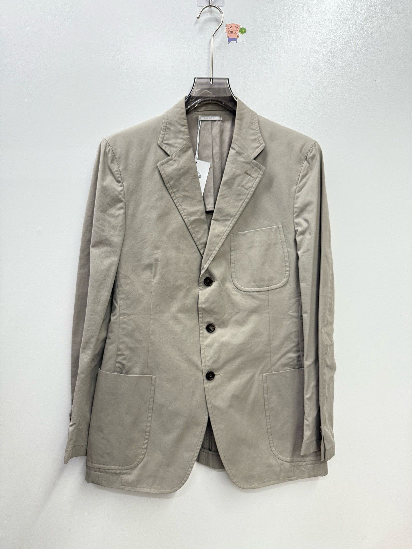 Prada Prada Gray Suit 50 Men Size 40R - 1 Thumbnail