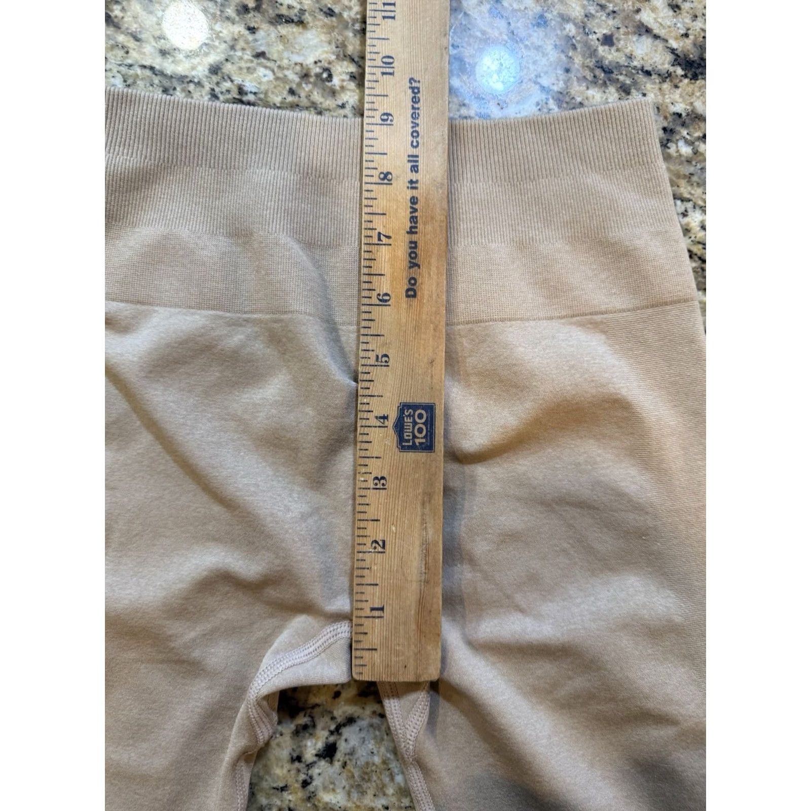 Vintage Aurola Women’s Leggings Scrunch Seamless Gym Work Out Tan S Small Brown Activewear Yoga Gym & Training Breed? Size 28" / US 6 / IT 42 - 5 Thumbnail