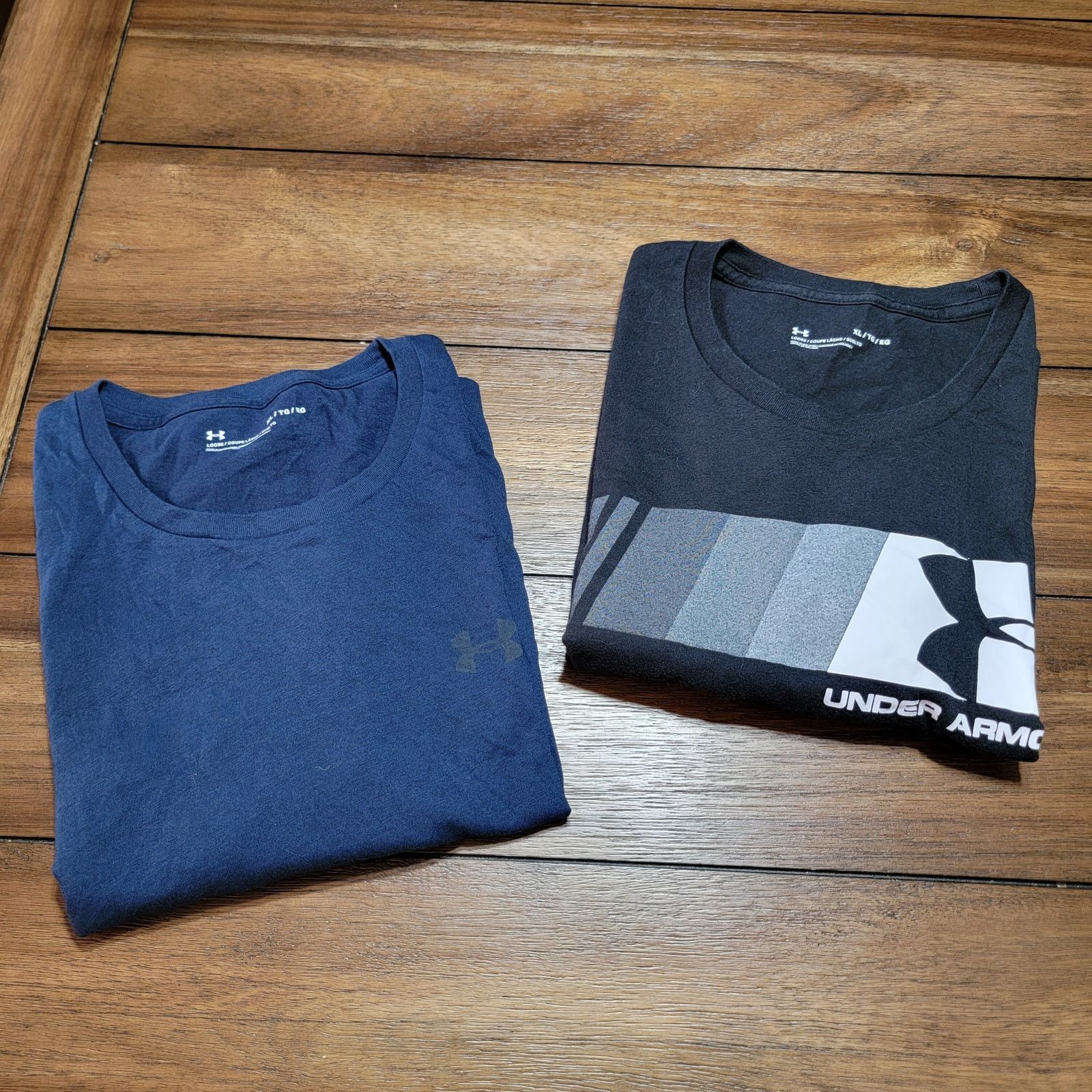 Under Armour Set of 2 Under Armour Unisex Tees: w/ Graphics & Dri-Fit -XL Size US XL / EU 56 / 4 - 1 Thumbnail