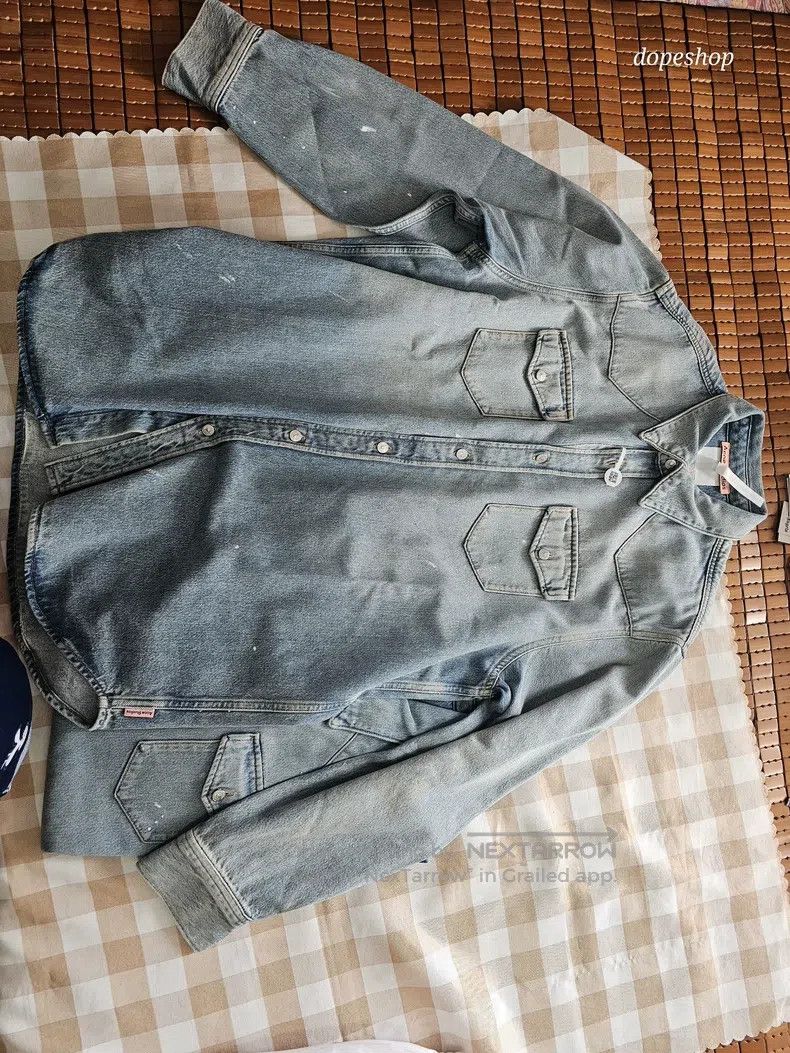 Acne Studios Acne Studios Denim Long-Sleeve Shirt Size US L / EU 52-54 / 3 - 1 Thumbnail