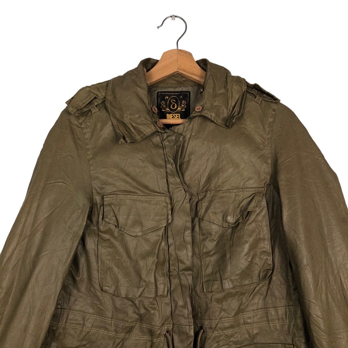 Diesel 🔥BIKER JACKET SOFT LEATHER BONDAGE PARACHUTE DIESEL Size US XS / EU 42 / 0 - 3 Thumbnail