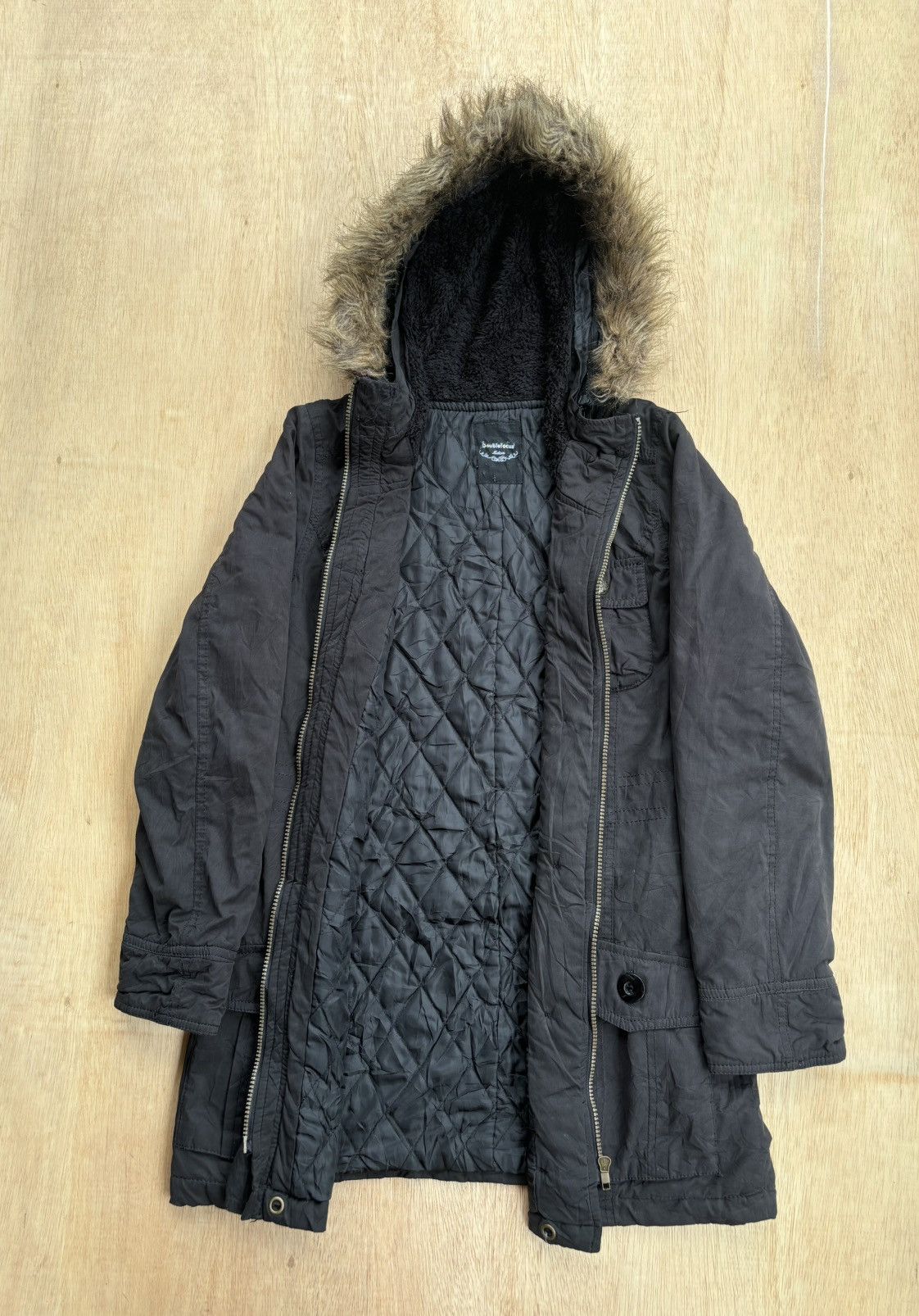 Japanese Brand × Le Grande Bleu (L.G.B.) Fur Jacket Doublefocus Ifsixwasnine Lgb Style Size US M / EU 48-50 / 2 - 2 Thumbnail