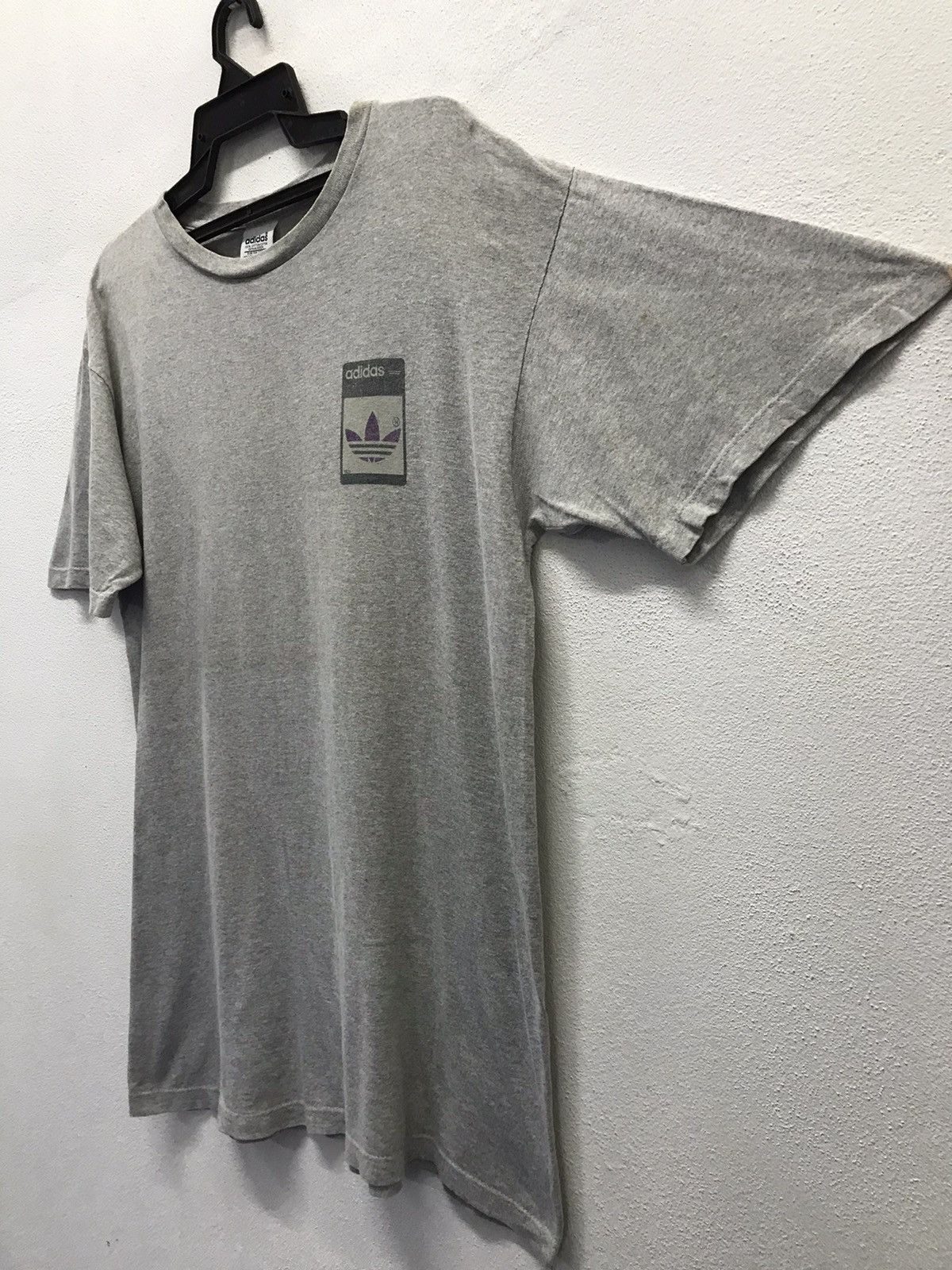 Adidas × Vintage Vintage Adidas ‘La Marque Aux 3 Bandes’ Made In Usa Shirt Size US M / EU 48-50 / 2 - 5 Thumbnail