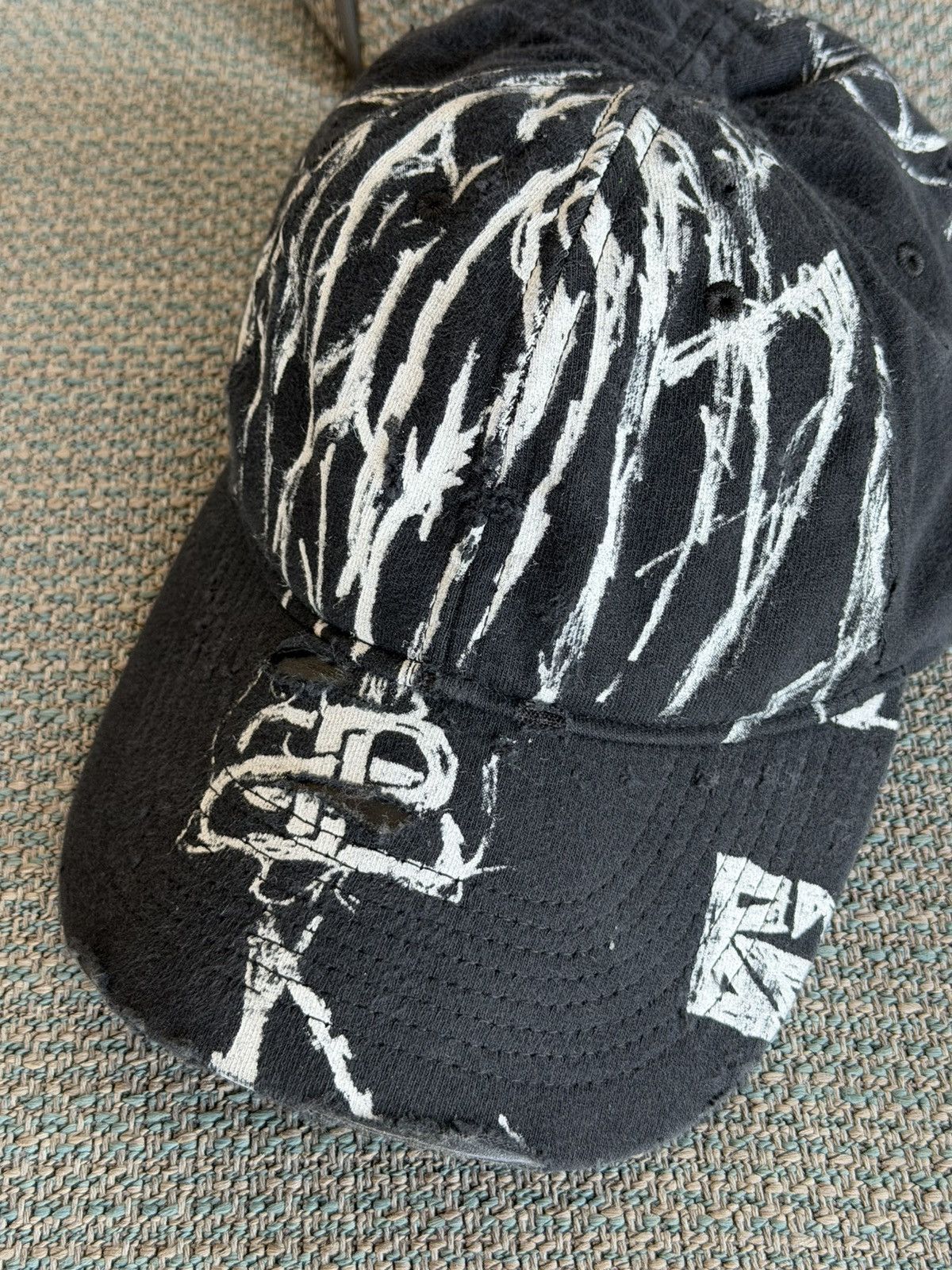 Balenciaga *RARE* BALENCIAGA ATELIER JERSEY CAP 365/432 1/1 Size ONE SIZE - 2 Thumbnail
