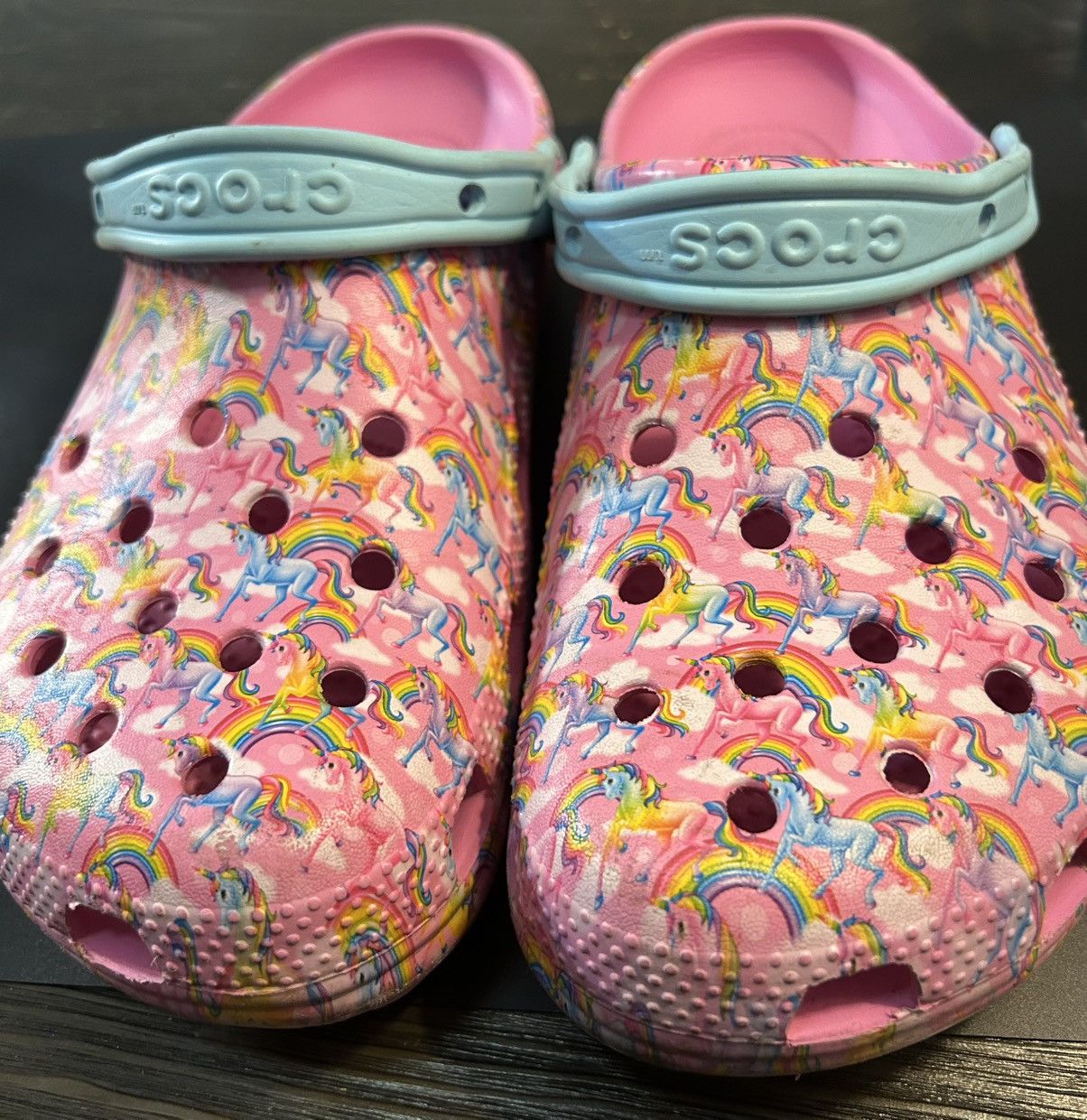 Crocs Crocs Lisa Frank Unicorns Size US 11 / IT 41 - 2 Thumbnail