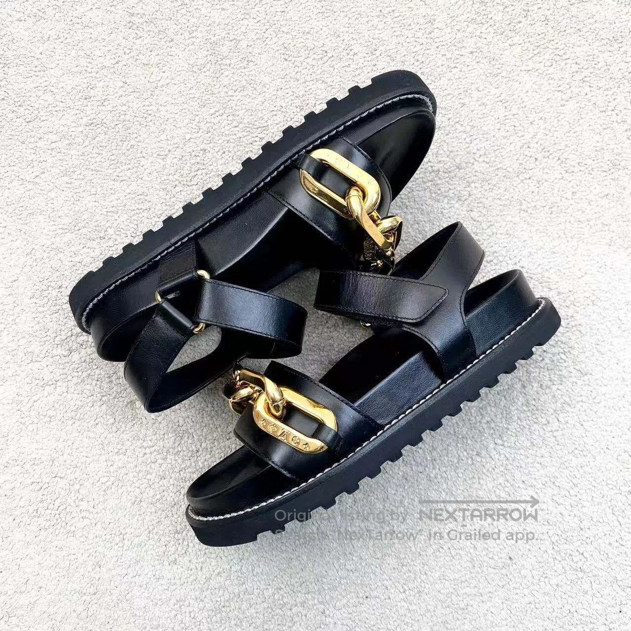 Other Louis Vuitton Flat sandals with metal chains| Size US 6 / IT 36 - 4 Thumbnail
