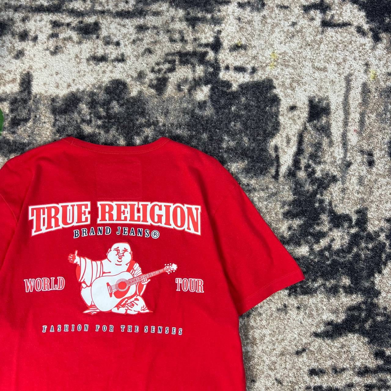 True Religion True Religion Big Logo Vintage T-Shirt Streetwear 90s 1TS27 Size US M / EU 48-50 / 2 - 3 Thumbnail