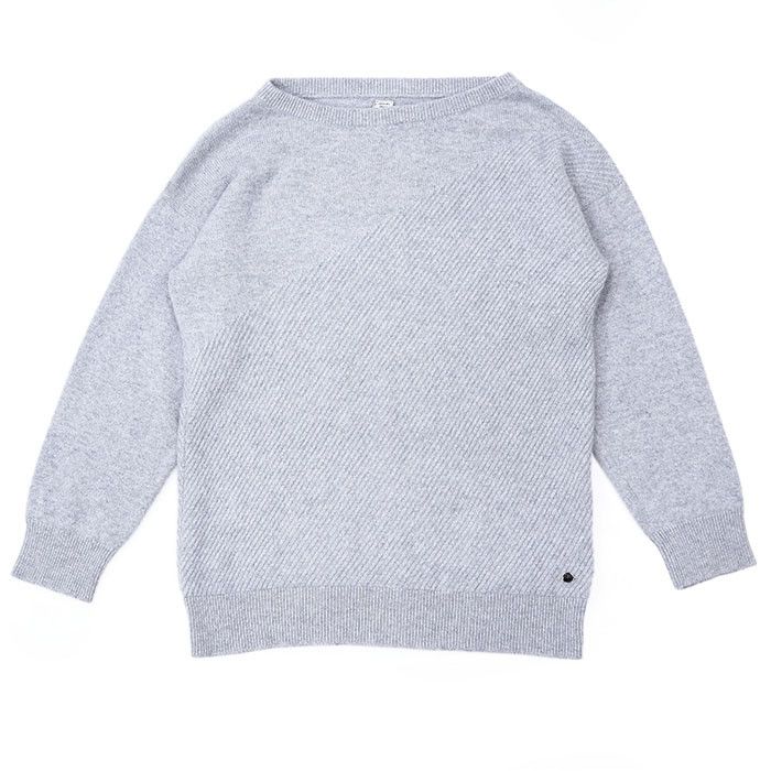 Hermes Hermes Hermes H Logo Charm 100% Cashmere Sweater Natural Material Tops DUTY FREE for USA Size ONE SIZE - 1 Thumbnail