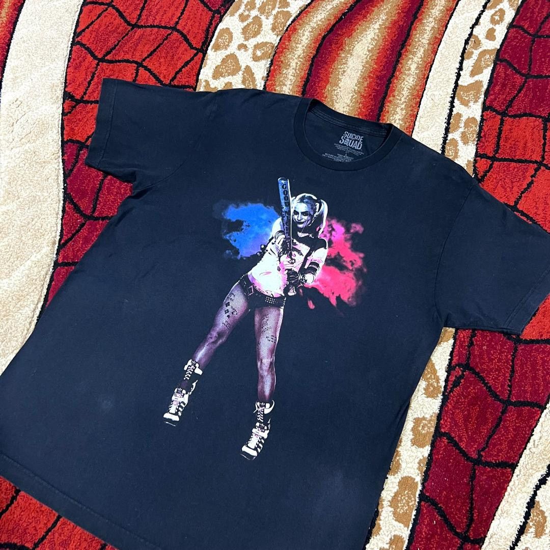 Other Vintage Suicide Squad Movie Margot Robbie Naked Pussy Shirt Size US L / EU 52-54 / 3 - 2 Thumbnail