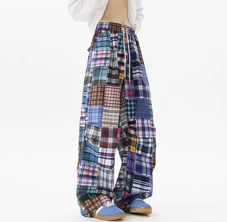 Other Patchwork Streetwear Baggy Designer Loose Summer Pants Size US 30 / EU 46 - 7 Thumbnail