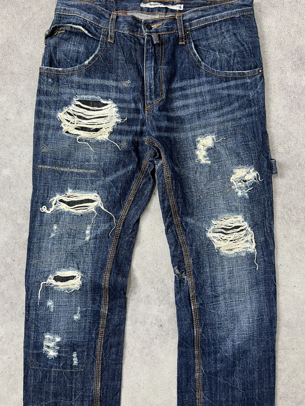 Hysteric Glamour Savignag de denim hysteric glamour distressed bondage jeans Size US 33 - 4 Thumbnail