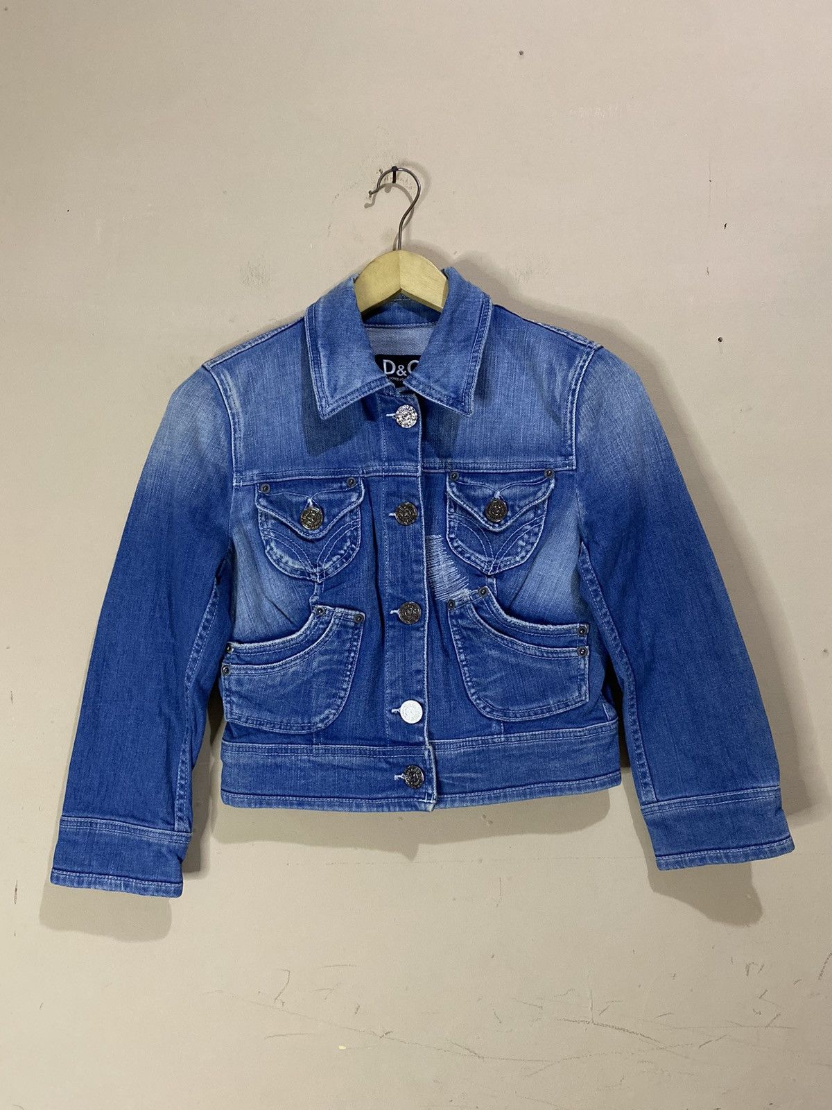 Dolce & Gabbana AD2005 Dolce & Gabbana Denim Jacket Womens Size S / US 4 / IT 40 - 1 Thumbnail
