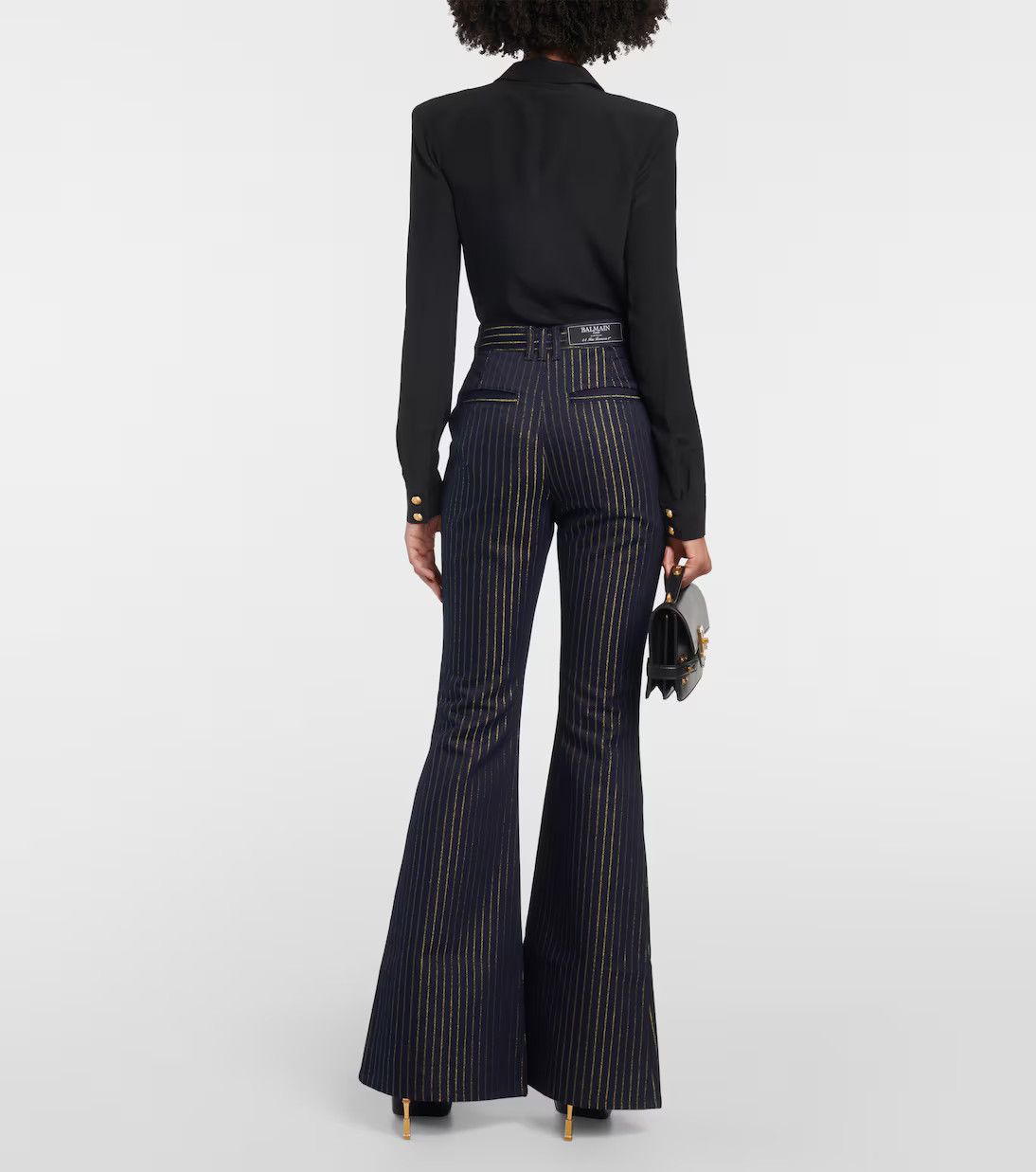 Balmain o1y0625 Denim Pant in Midnight Blue Size 30" / US 8 / IT 44 - 6 Thumbnail