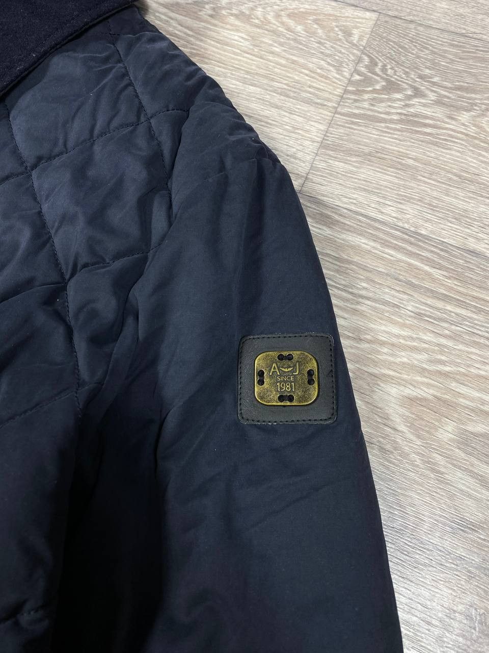 Armani × Giorgio Armani × Vintage Vintage Armani Jeans quilted jacket Size US XL / EU 56 / 4 - 3 Thumbnail