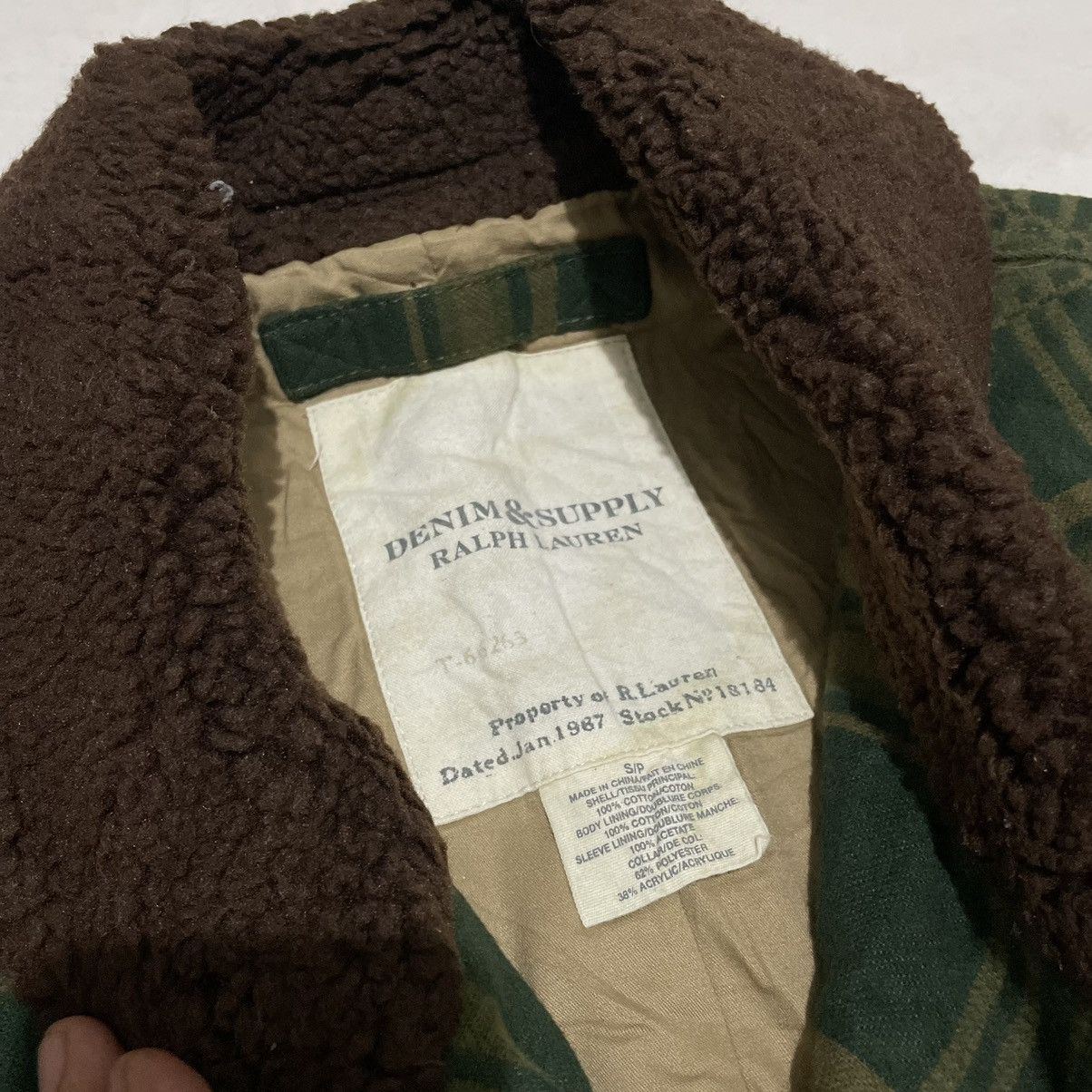 Denim & Supply Ralph Lauren Wool Fur Shawl Collar Peacoat Jacket Size US M / EU 48-50 / 2 - 5 Thumbnail