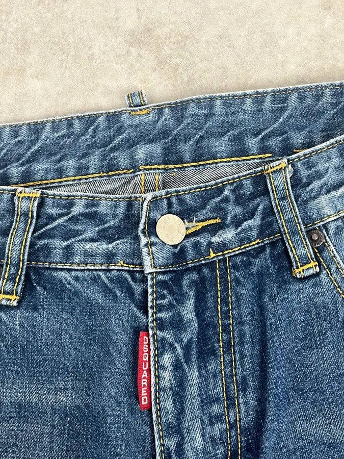 Dsquared2 SS2012 Dsquared2 Blue USA Flag Print Blue Denim Jeans Size US 30 / EU 46 - 10 Thumbnail