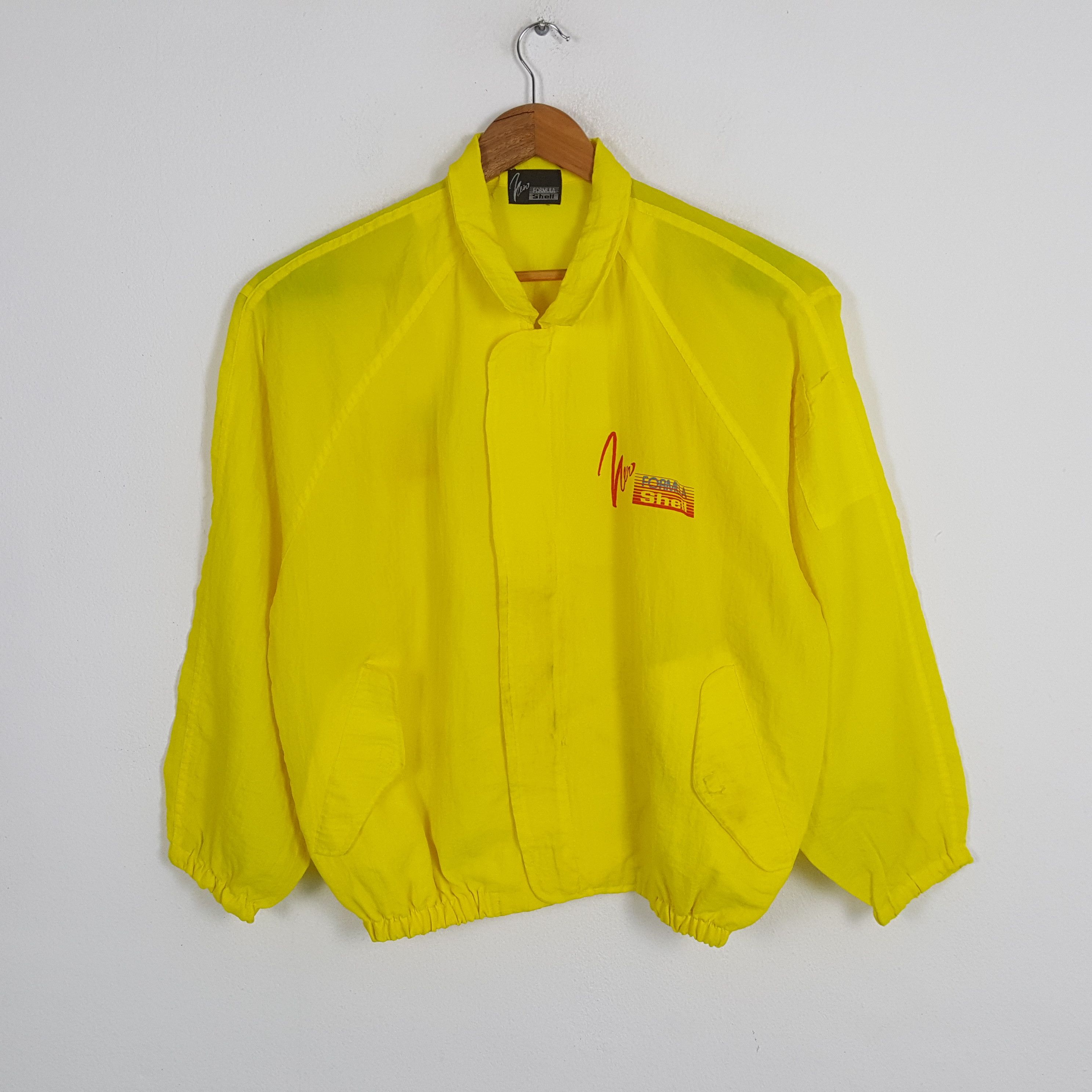 Japanese Brand × Vintage Vintage FORMULA 1 SHELL Racing Team Windbreaker Jacket Size US XL / EU 56 / 4 - 3 Thumbnail