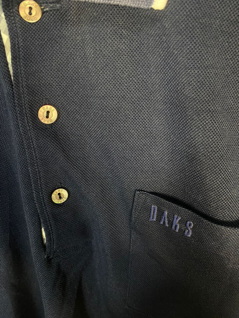 DAKS Darks golf spellout polo shirt Size US M / EU 48-50 / 2 - 4 Thumbnail